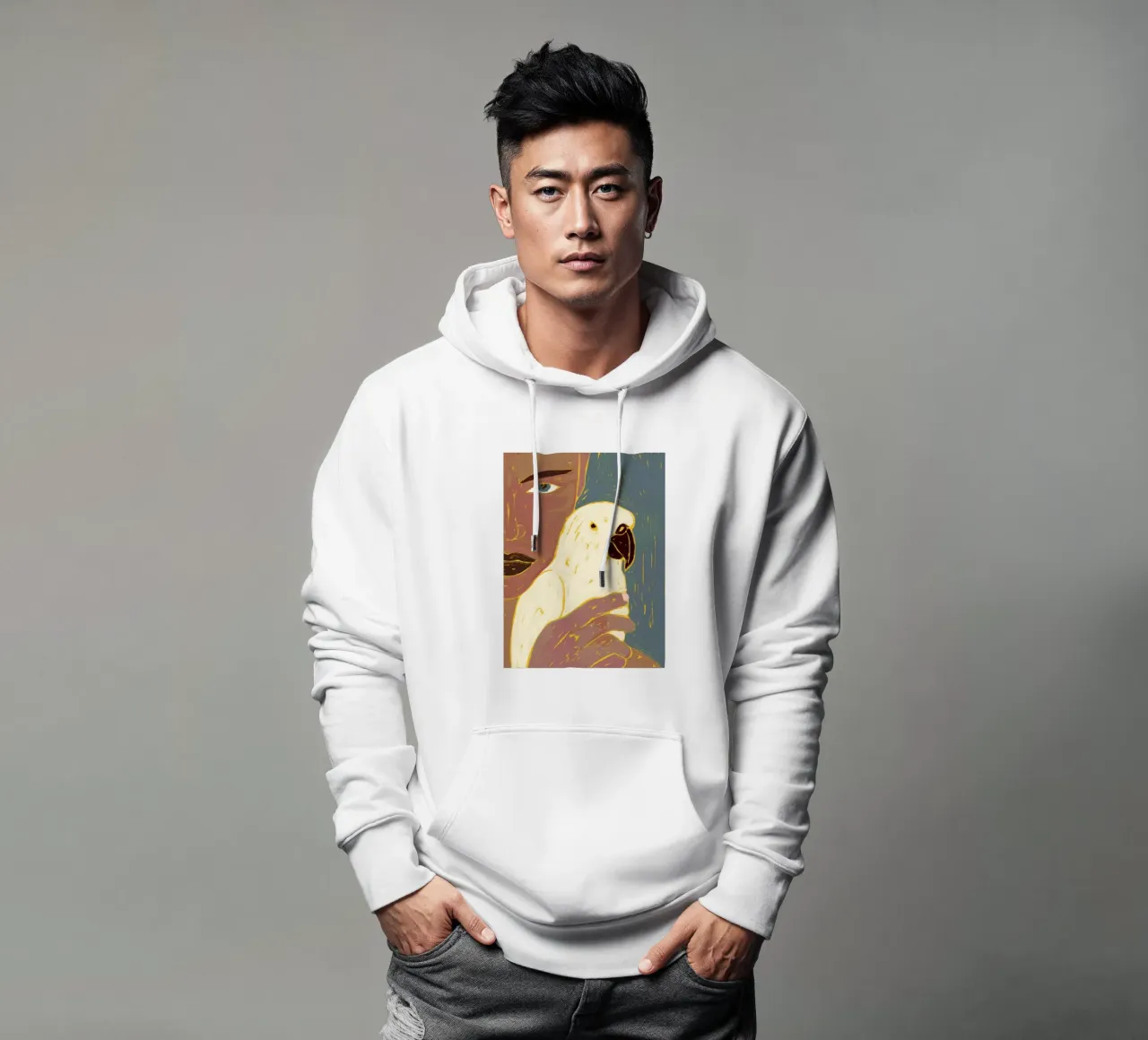 Custode dei segreti felpa con cappuccio da 83oranges