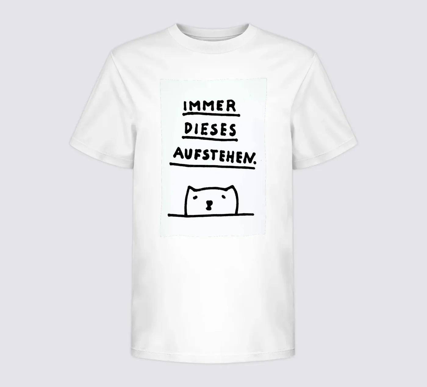 Aufstehen t-shirt bambini da Herzette