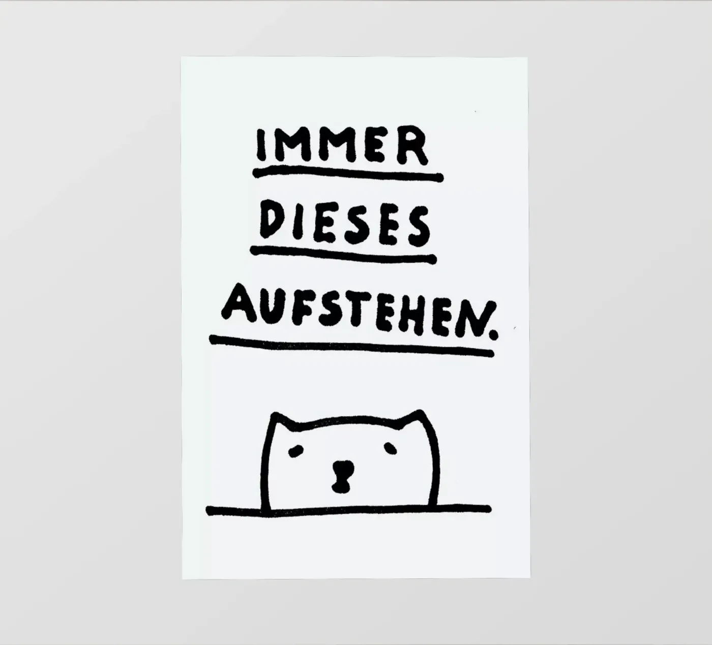 Aufstehen pellicola backlit da Herzette