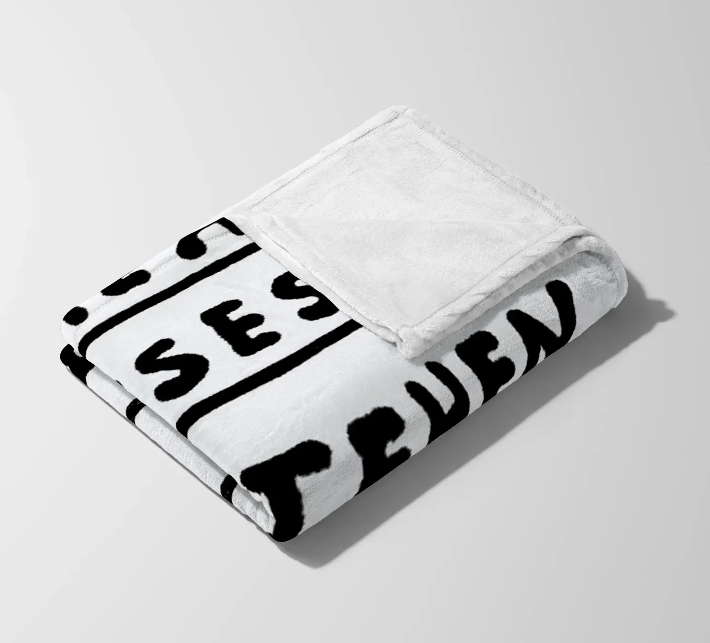 Aufstehen fleecedeken van Herzette