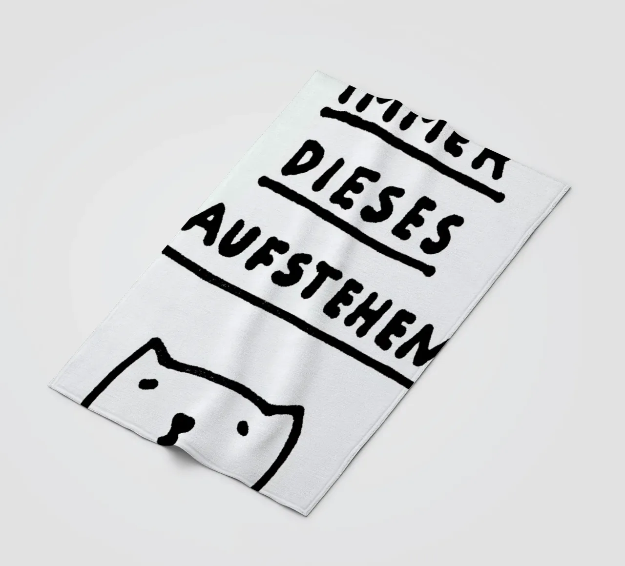 Aufstehen coperta in pile da Herzette