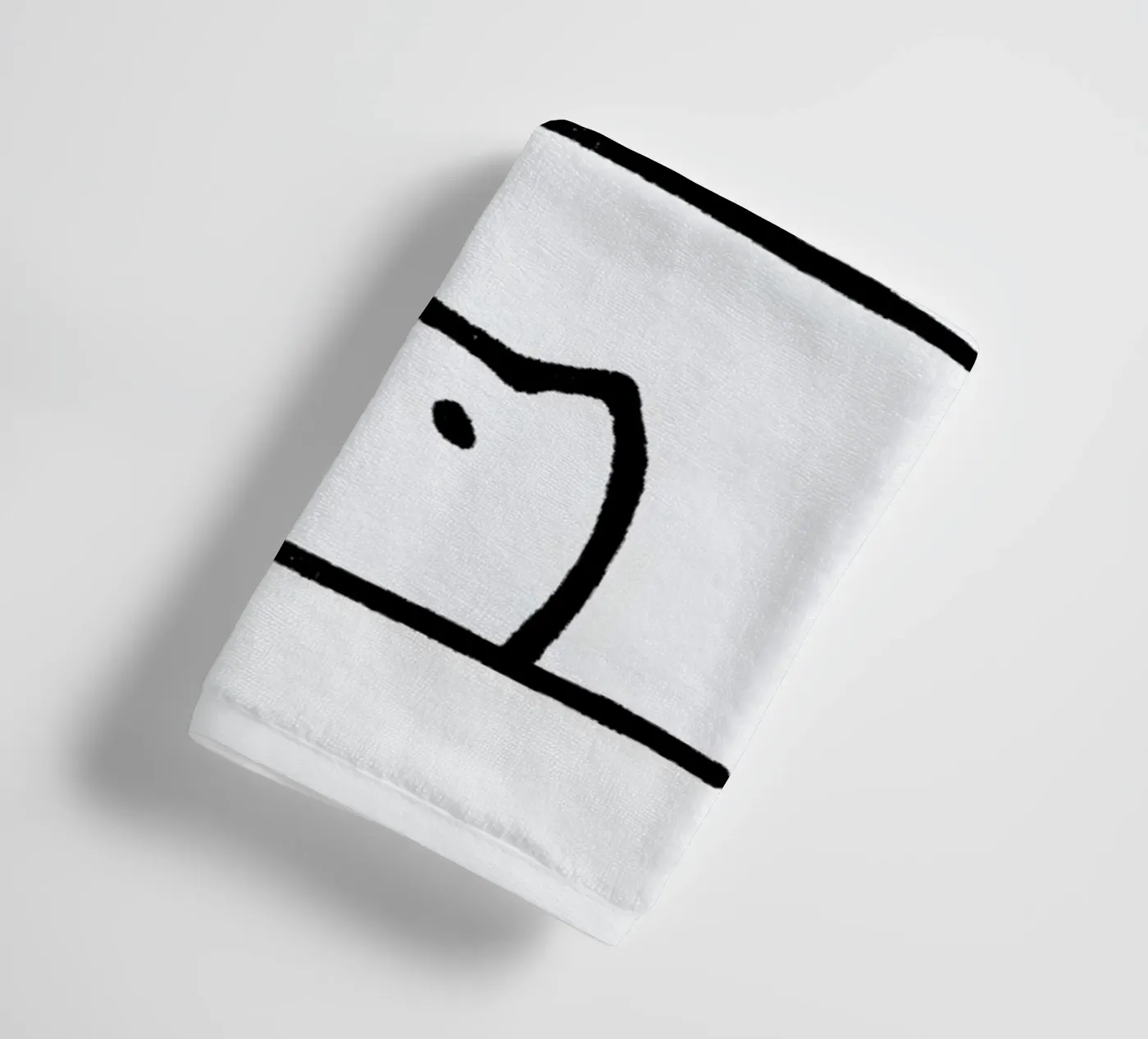 Aufstehen badhanddoek van Herzette