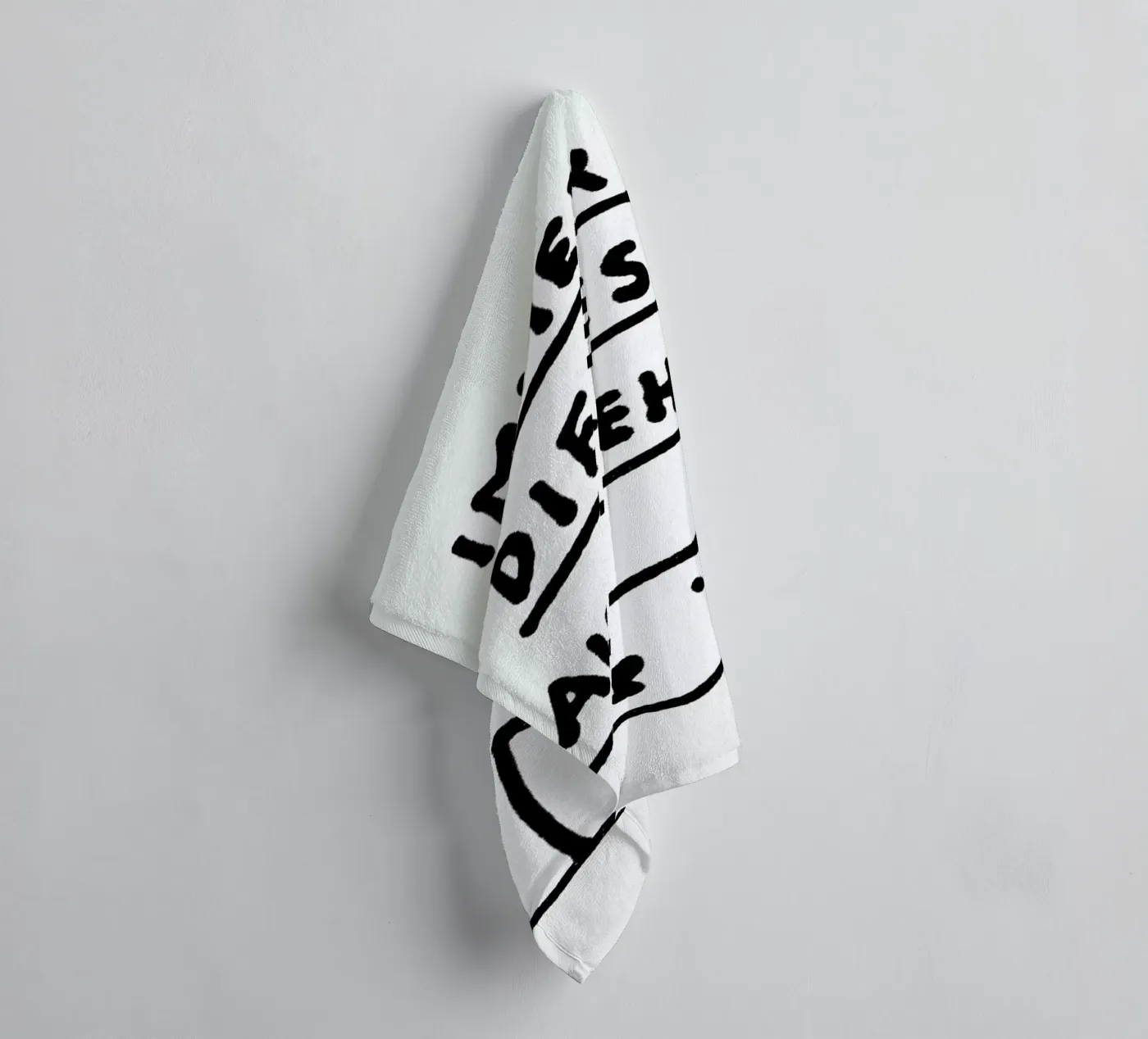 Aufstehen badhanddoek van Herzette
