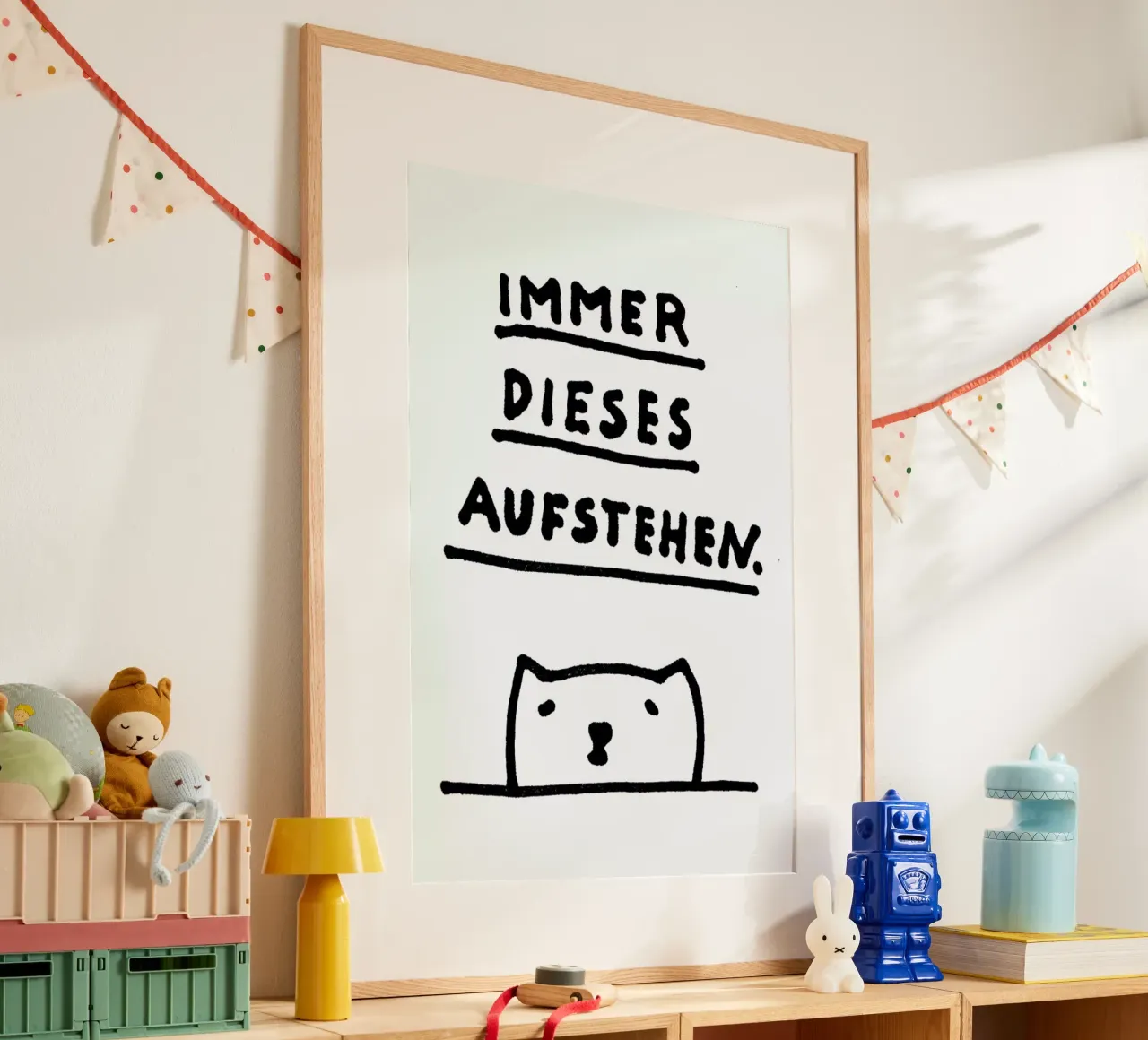 Aufstehen poster da Herzette