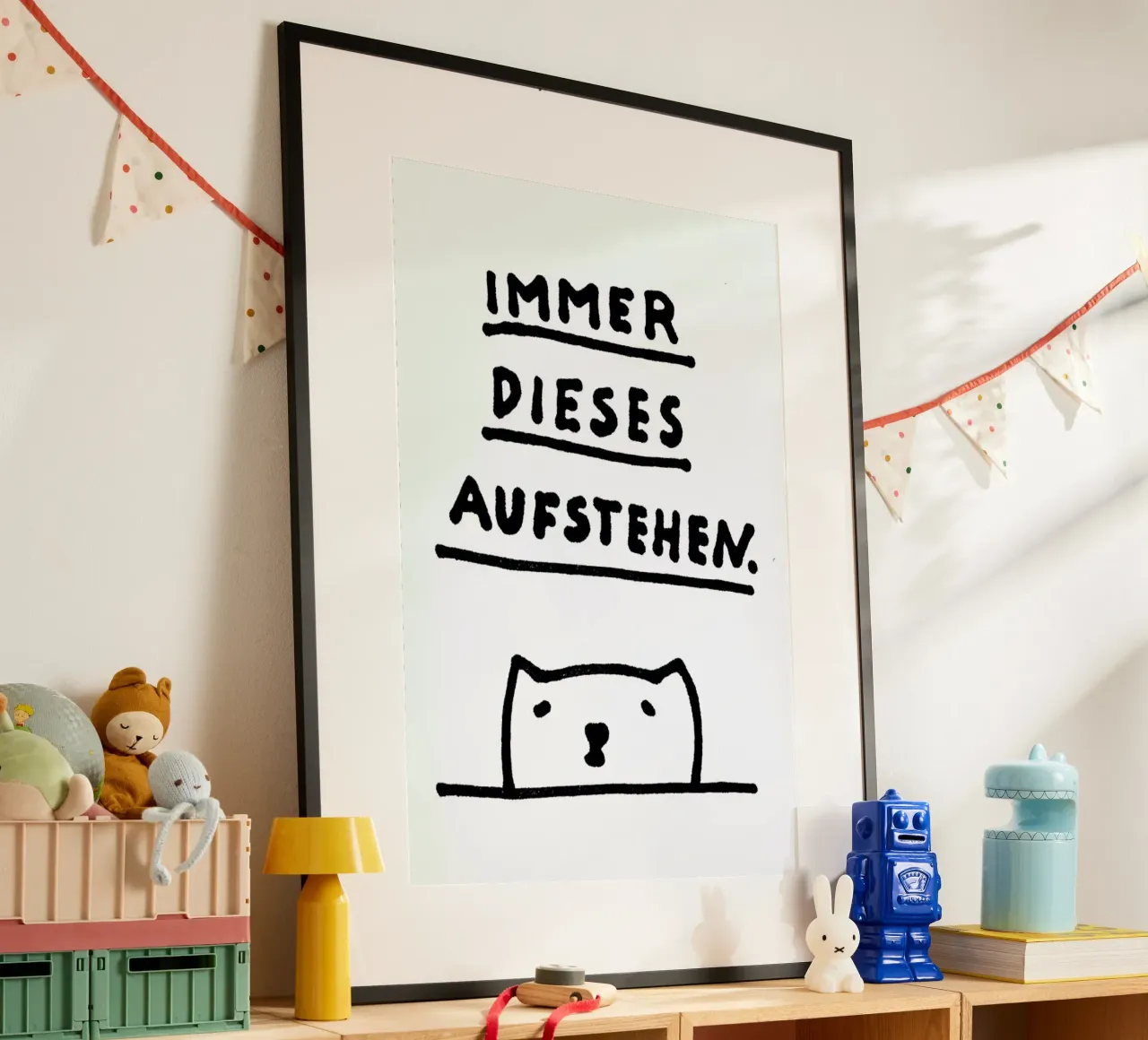Aufstehen poster da Herzette
