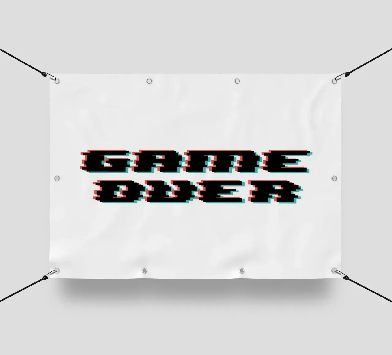 Game Over telo in pvc da John Sander