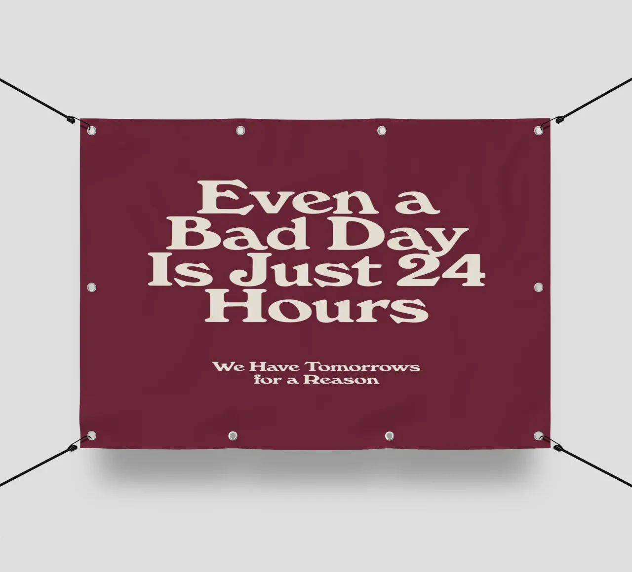 Brutta giornata telo in pvc da John Sander