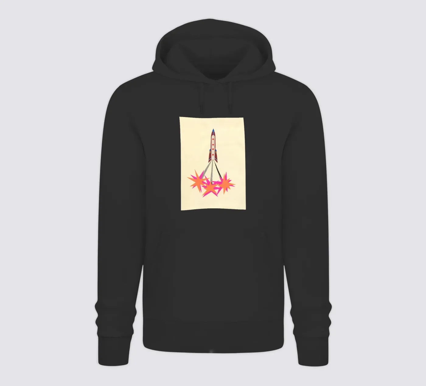 Fusée sweat à capuche de Cassia Beck Collage