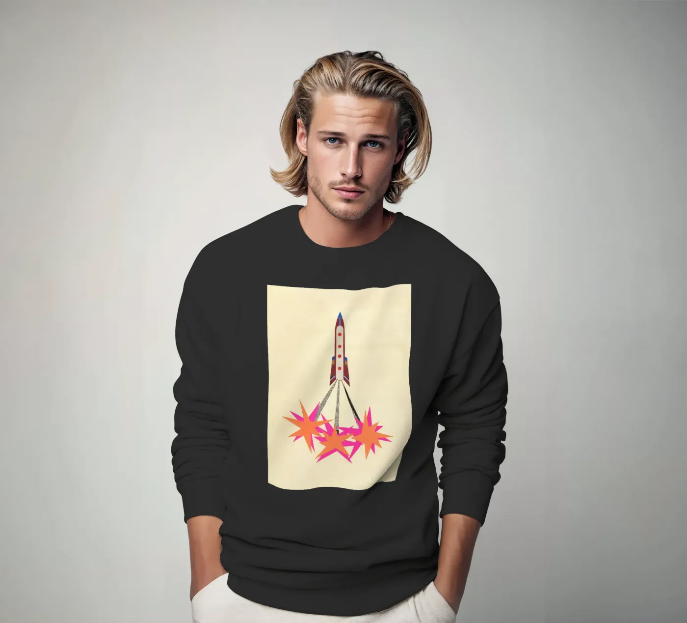 Fusée sweat de Cassia Beck Collage