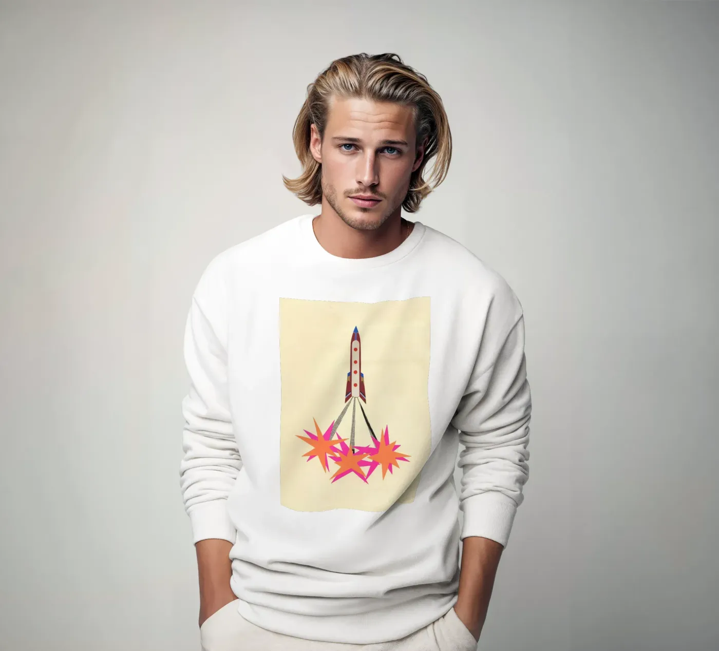 Fusée sweat de Cassia Beck Collage