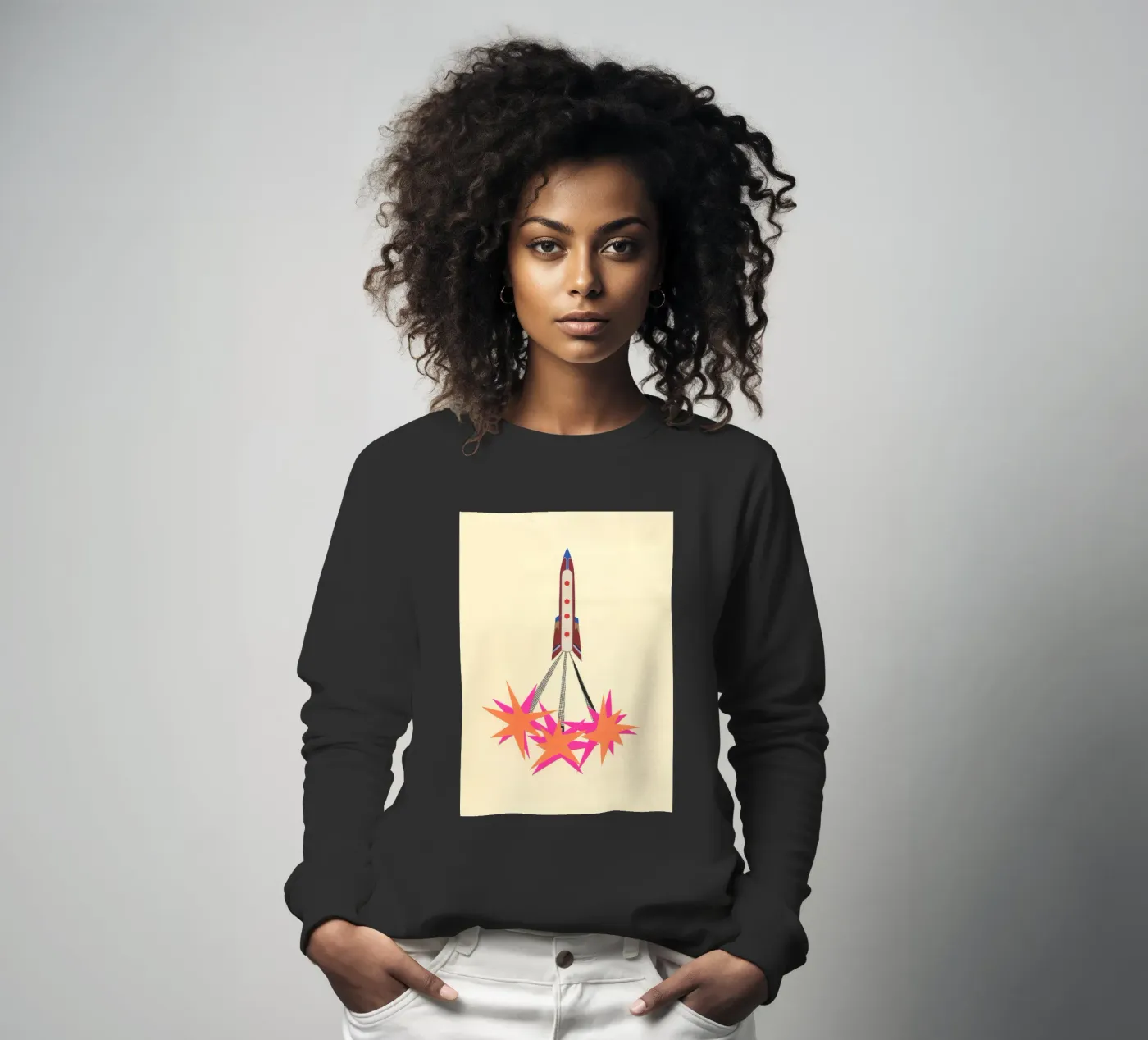 Fusée sweat de Cassia Beck Collage