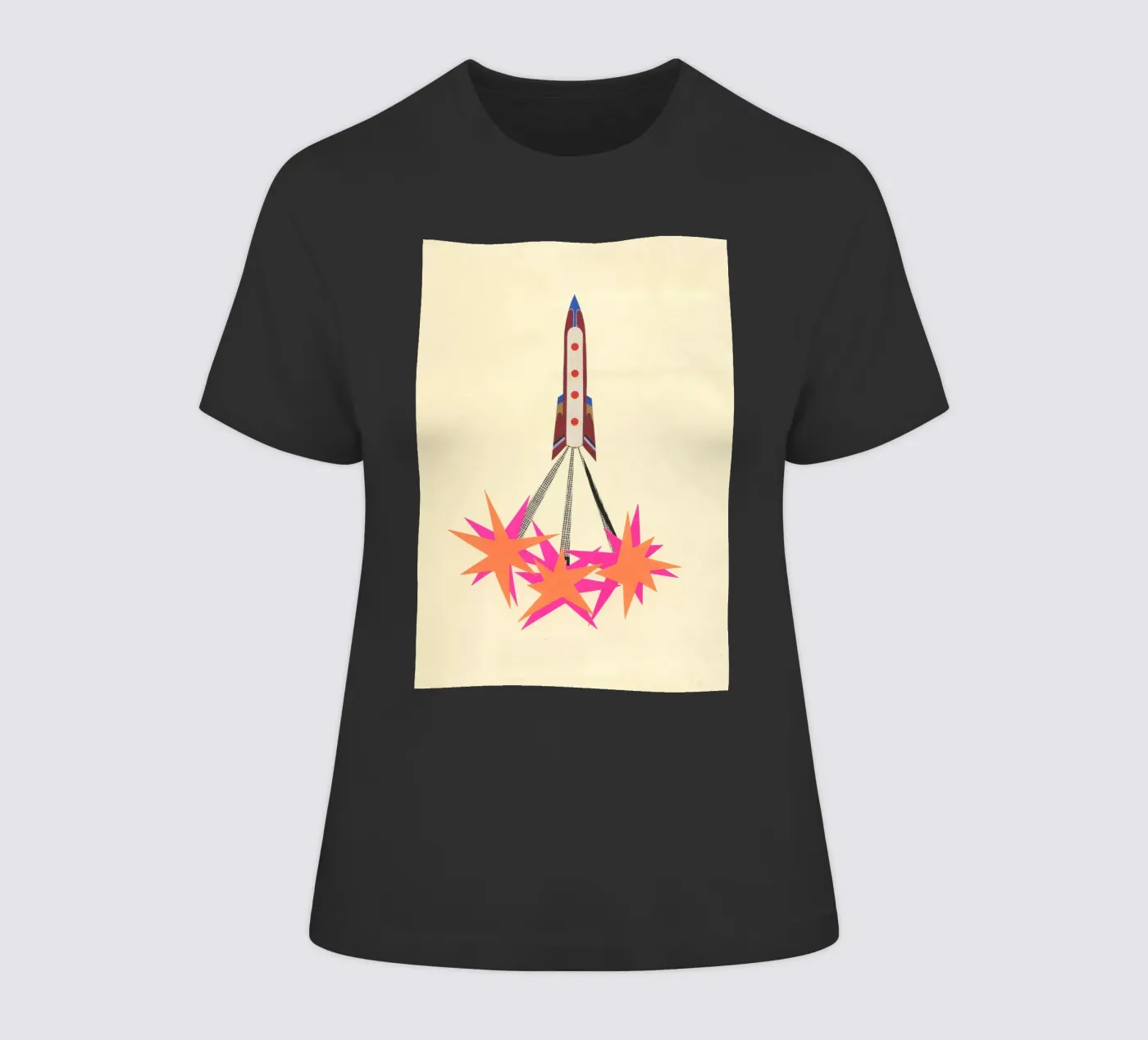 Razzo t-shirt da donna da Cassia Beck Collage