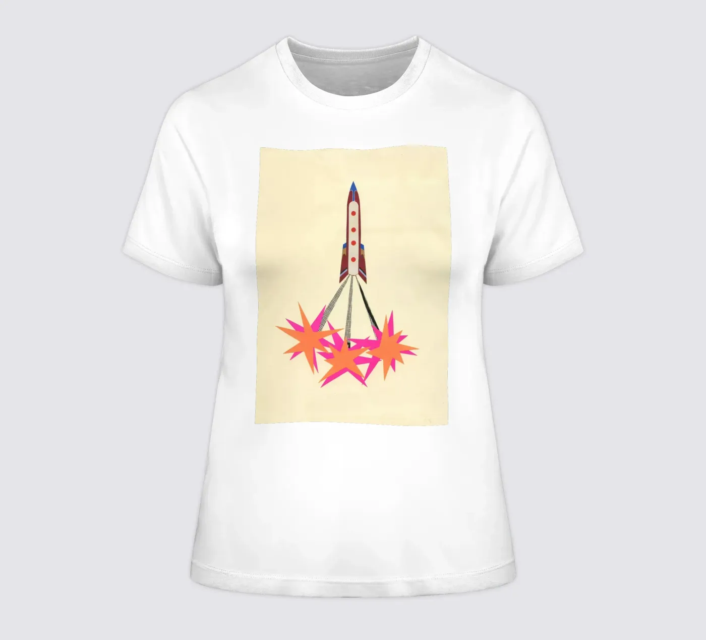 Razzo t-shirt da donna da Cassia Beck Collage