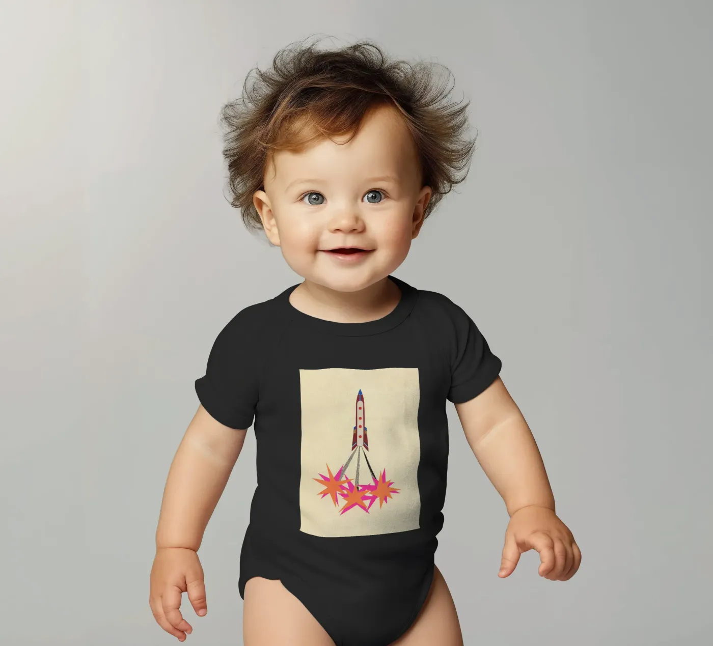 Rocket body bébé de Cassia Beck Collage