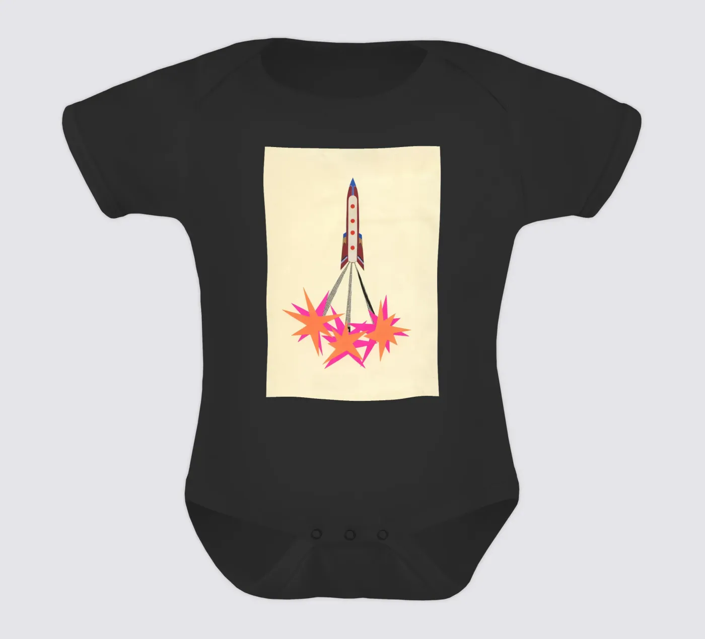 Rocket body bébé de Cassia Beck Collage