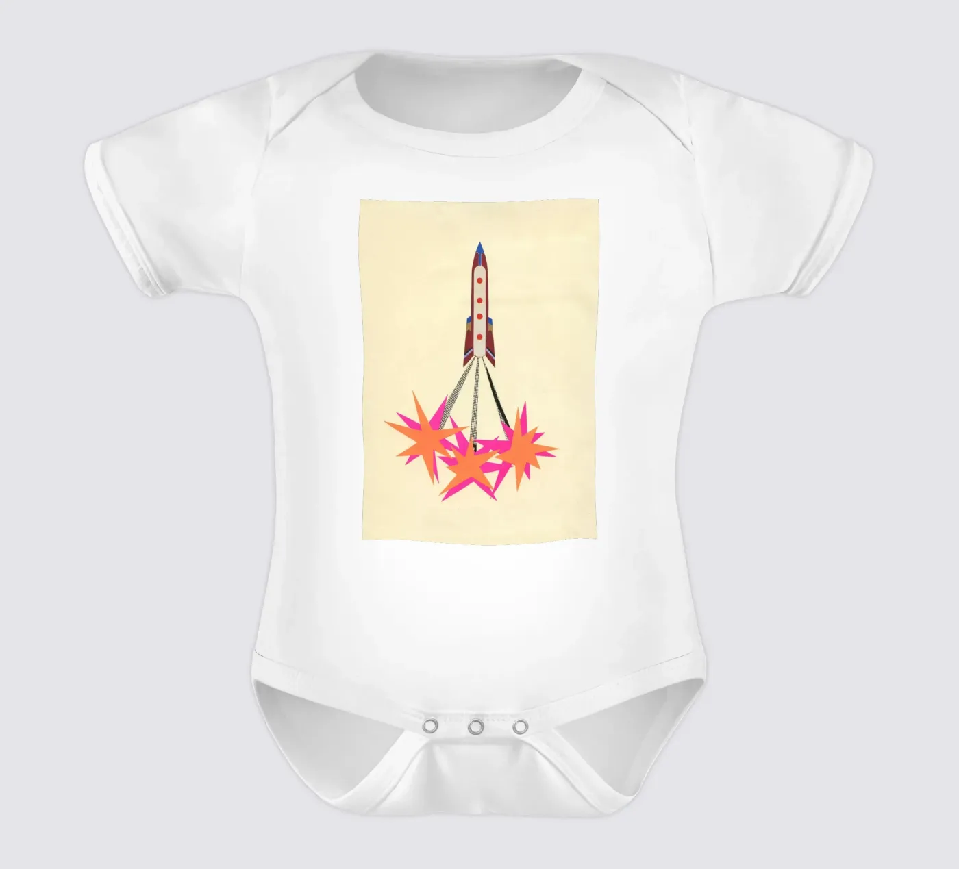 Rocket body bébé de Cassia Beck Collage
