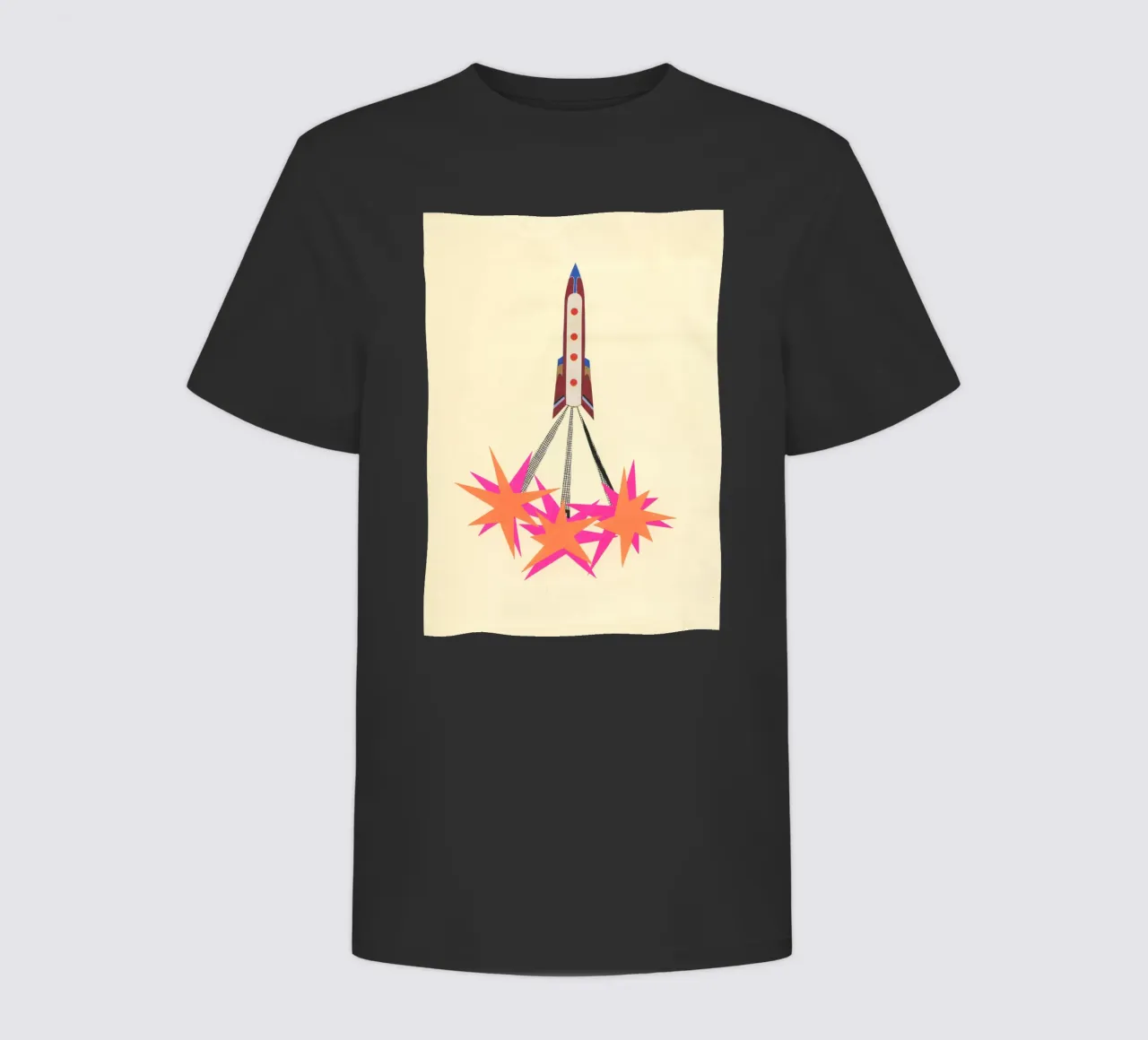 Razzo t-shirt bambini da Cassia Beck Collage