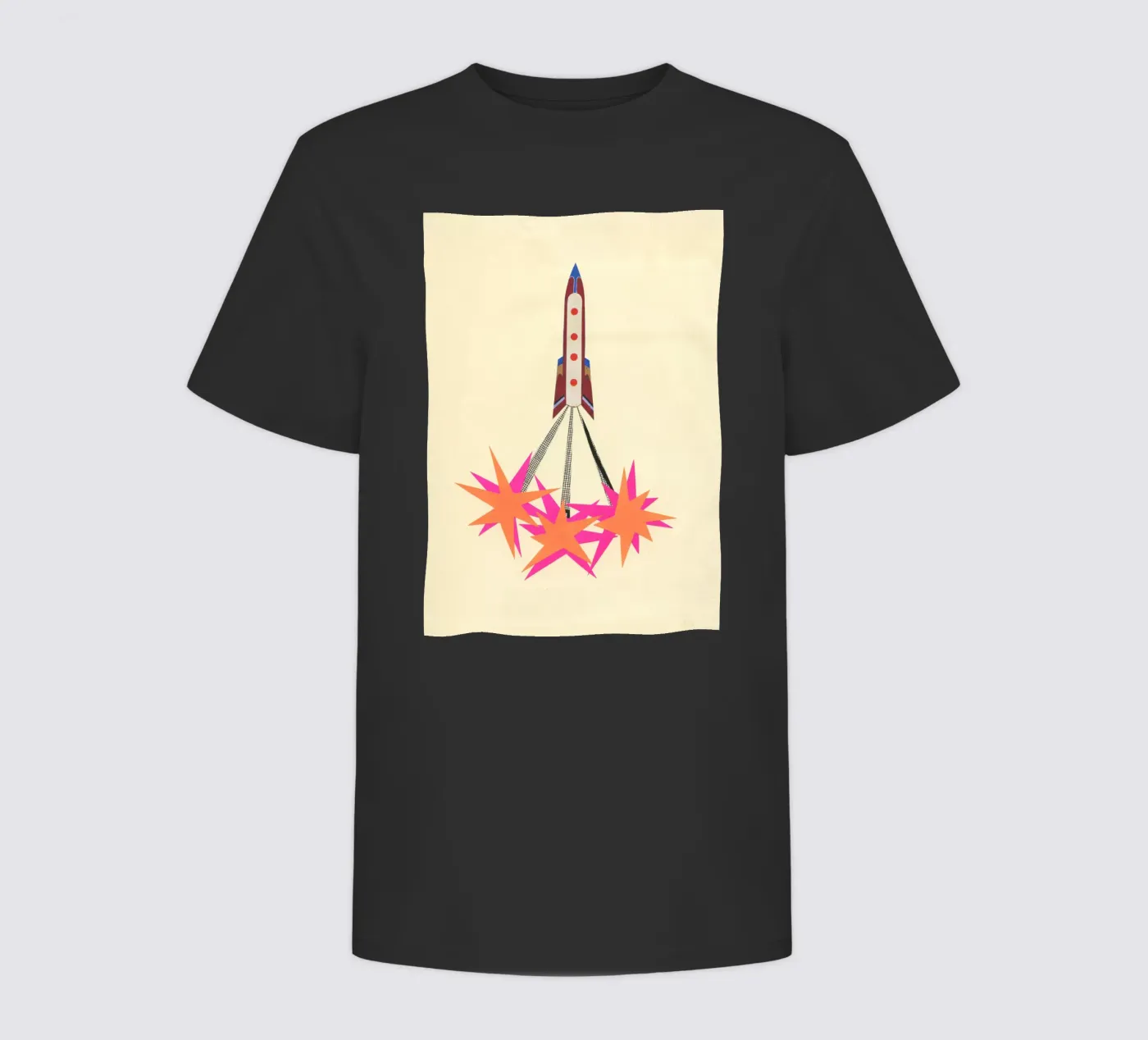 Rocket t-shirt bambini da Cassia Beck Collage