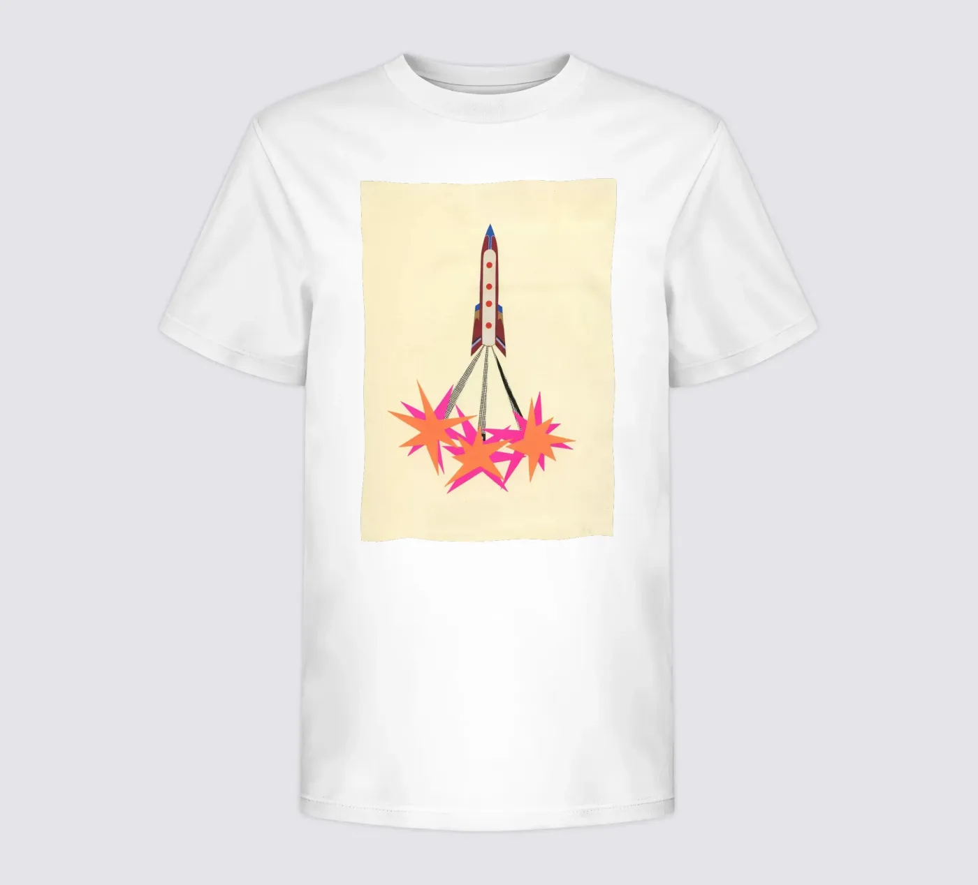 Rocket t-shirt bambini da Cassia Beck Collage