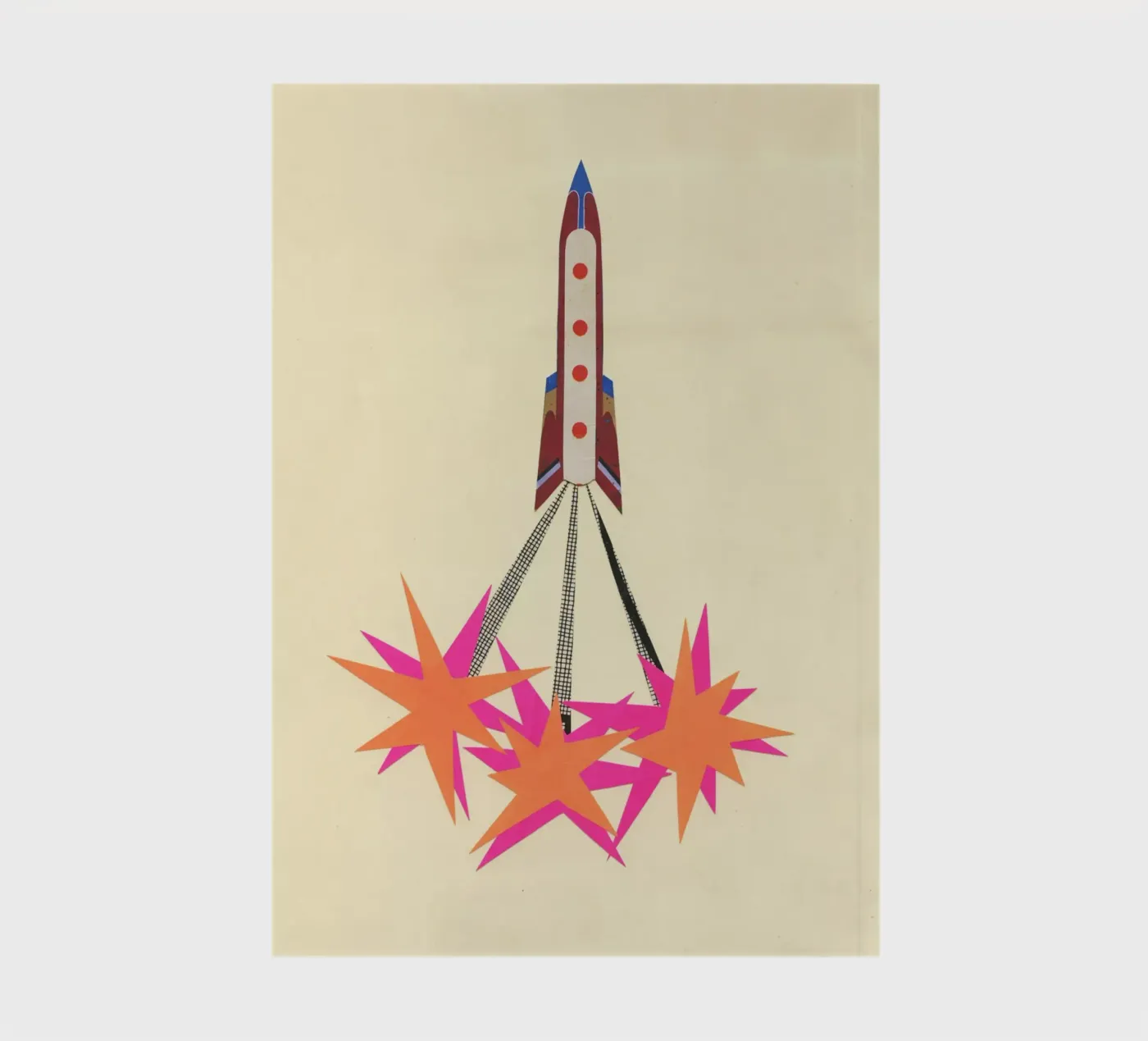 Rocket notitieboek van Cassia Beck Collage