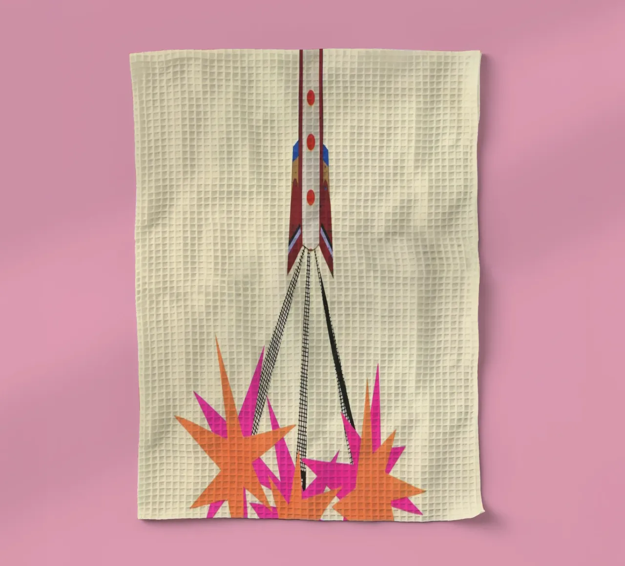 Fusée torchon de Cassia Beck Collage