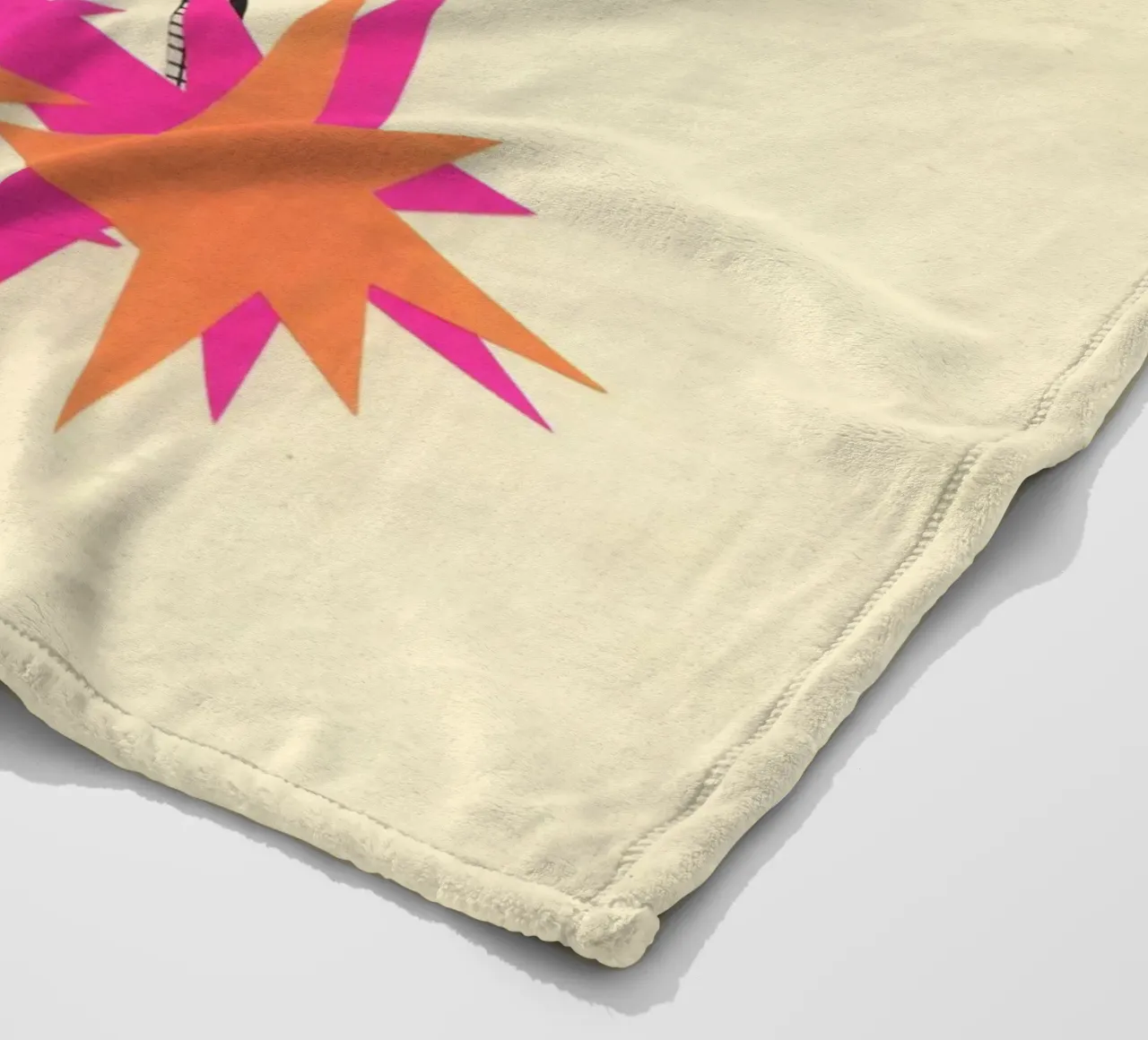 Raket fleecedeken van Cassia Beck Collage