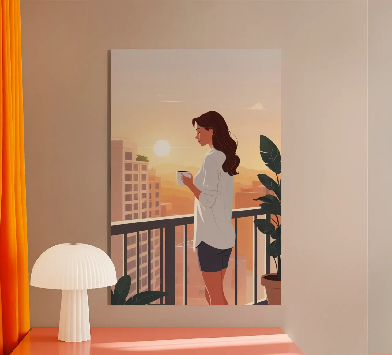 Alba dal balcone product.type.acrylglas common.byCreator Maison Solis