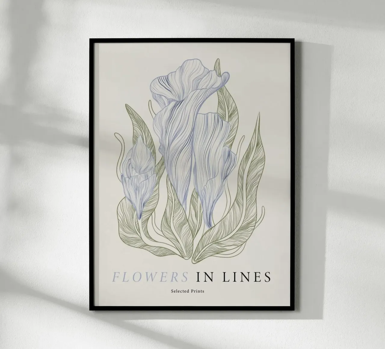 Fiori in linea n. 1 carta hahnemühle da Mia Moore