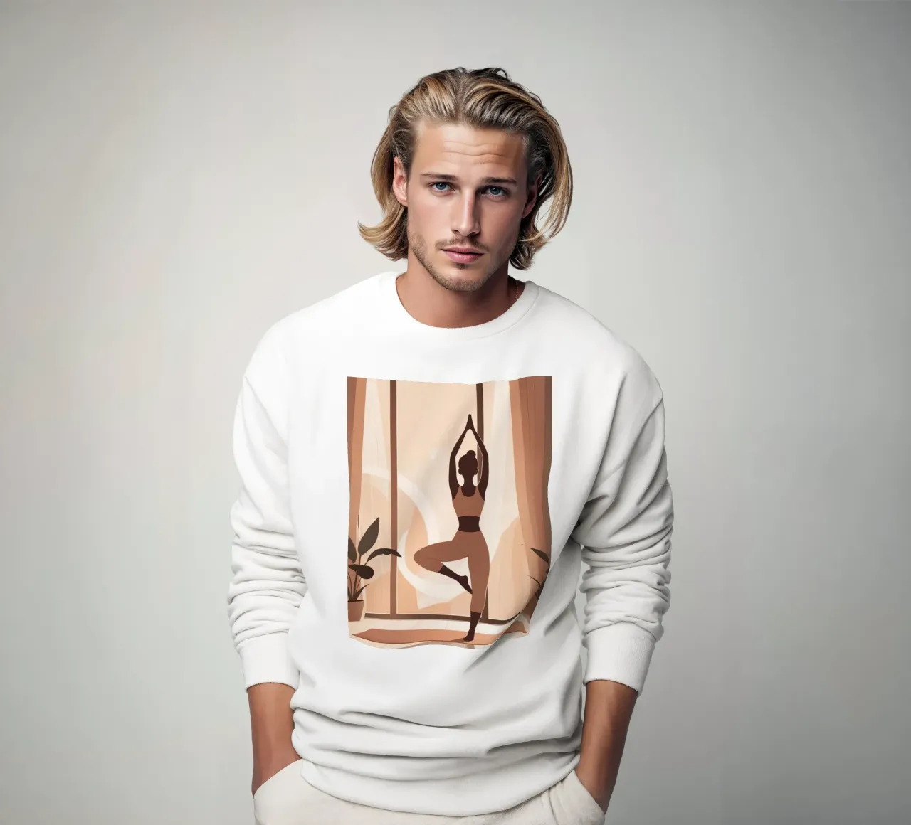 Flusso mattutino felpa da Maison Solis