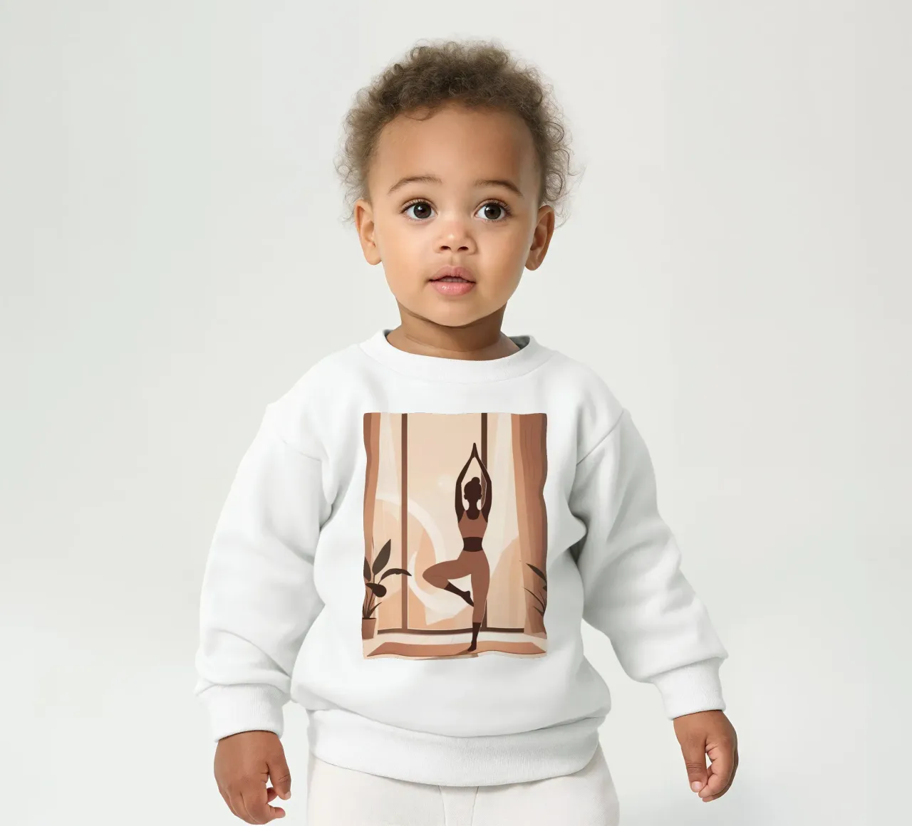 Flusso mattutino felpa neonato da Maison Solis