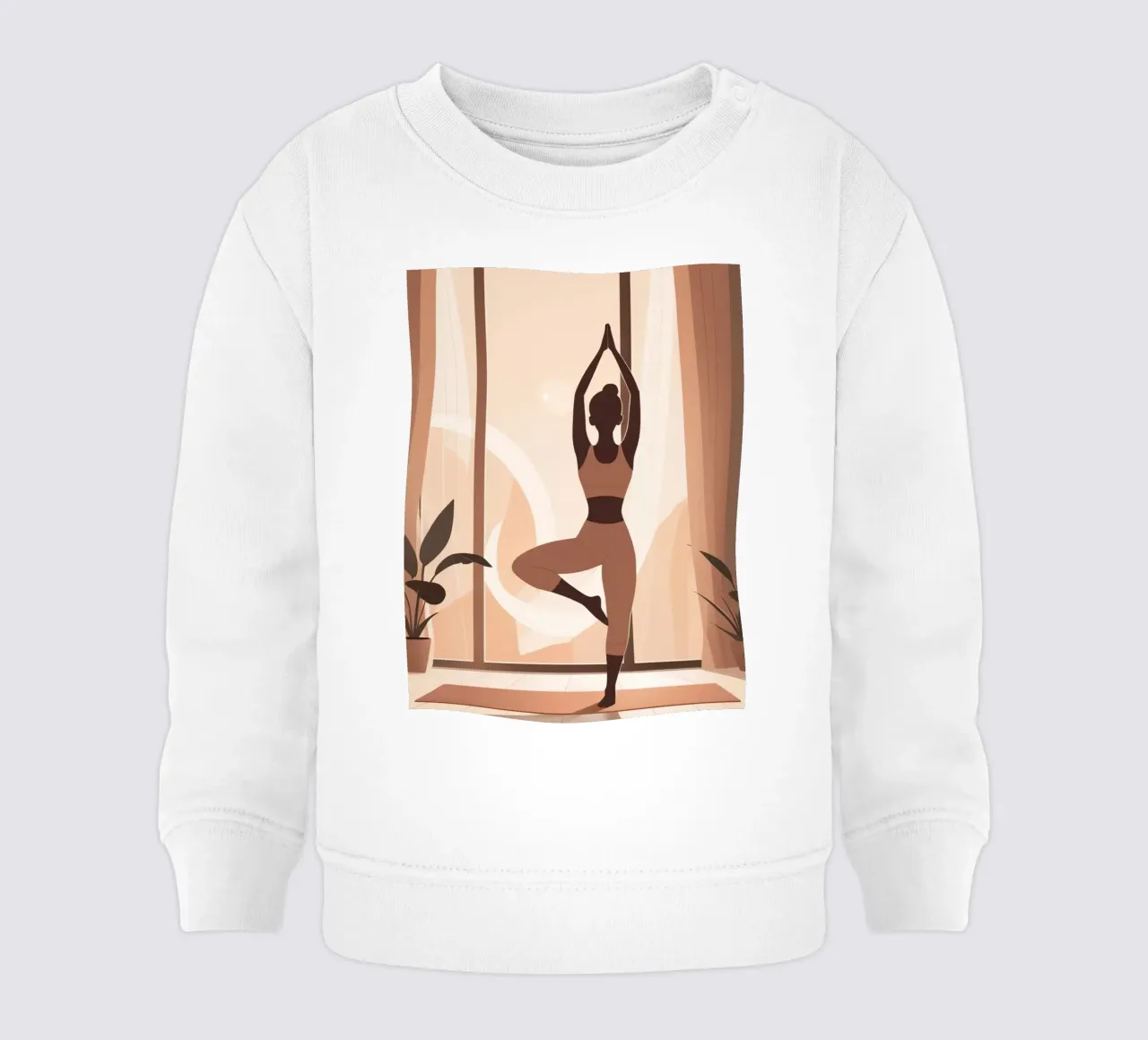 Flusso mattutino felpa neonato da Maison Solis