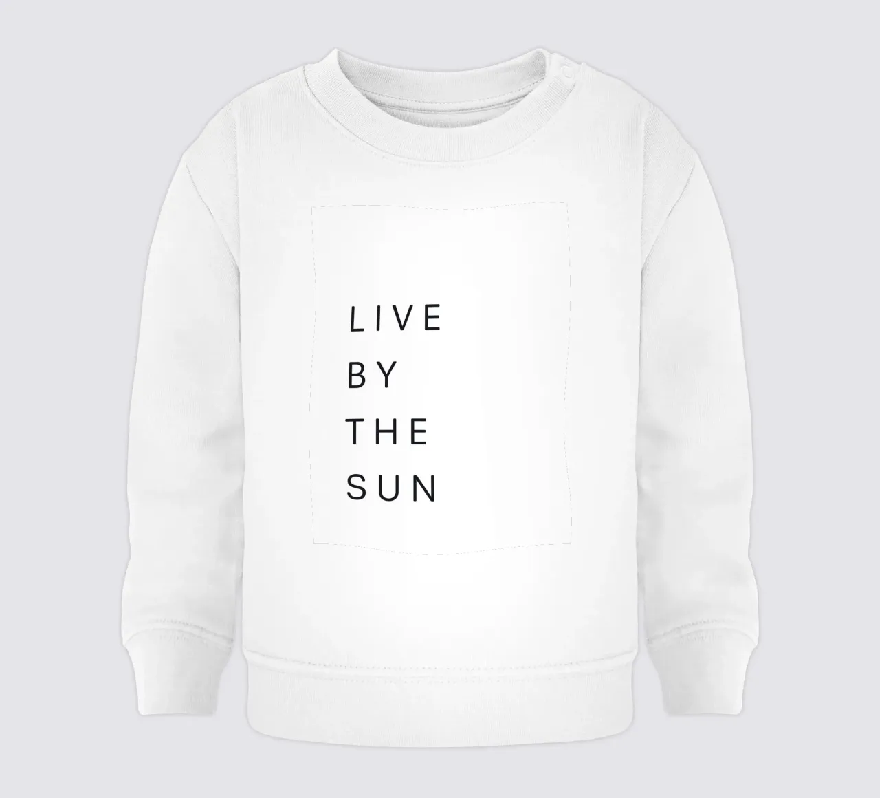 Motivierendes Zitat - Vivere al sole felpa neonato da Whole©