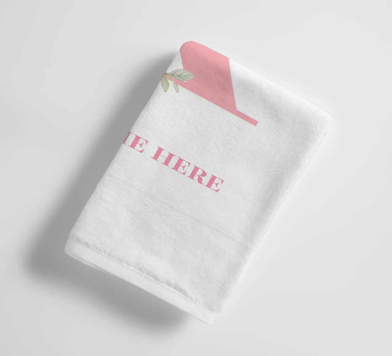 Letter K, Personalized Name Print, Personalized initial towel by The Custom Letter