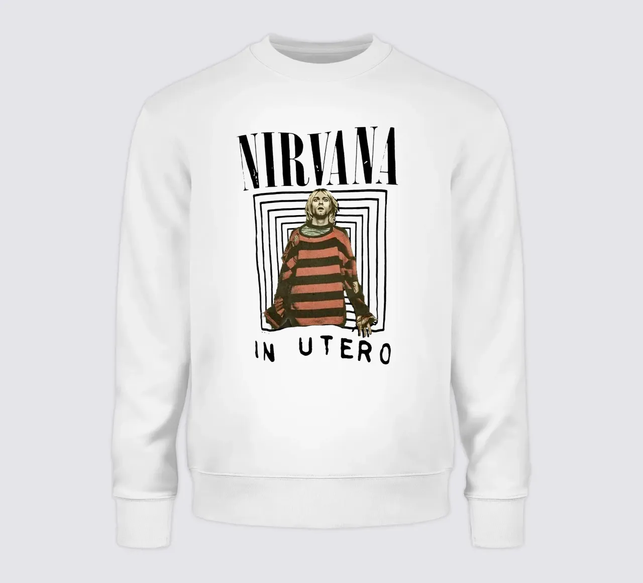 Kurt Cobain in utero felpa da Gunawan Rb