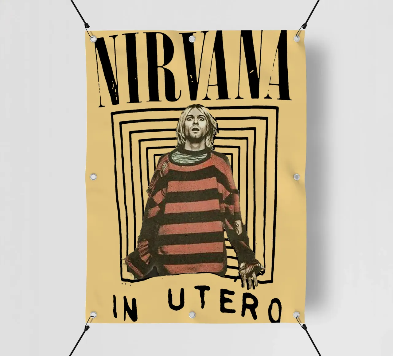 Kurt Cobain in utero telo in pvc da Gunawan Rb