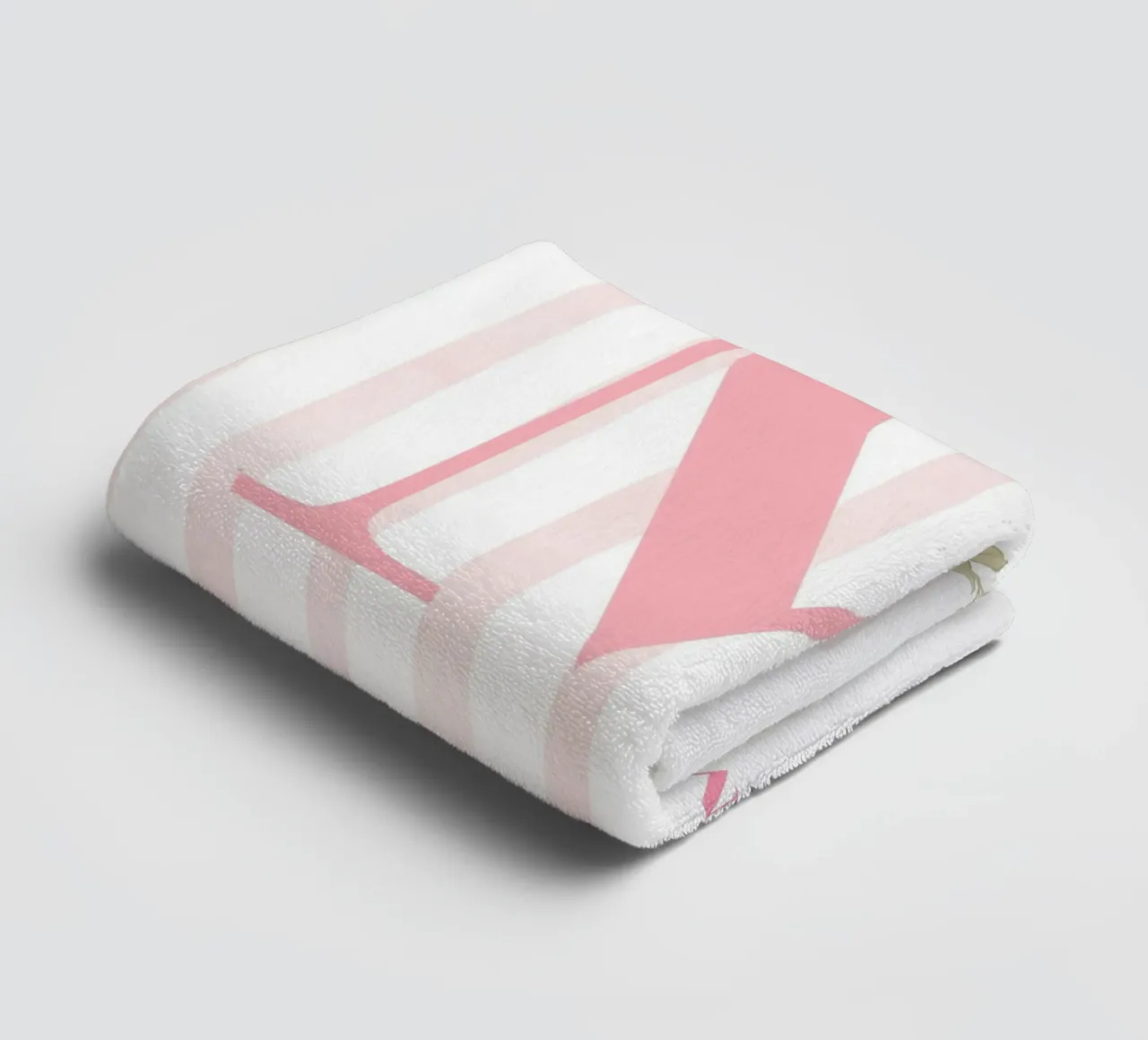 Letter M, Personalized Name Print, Personalized initial towel by The Custom Letter