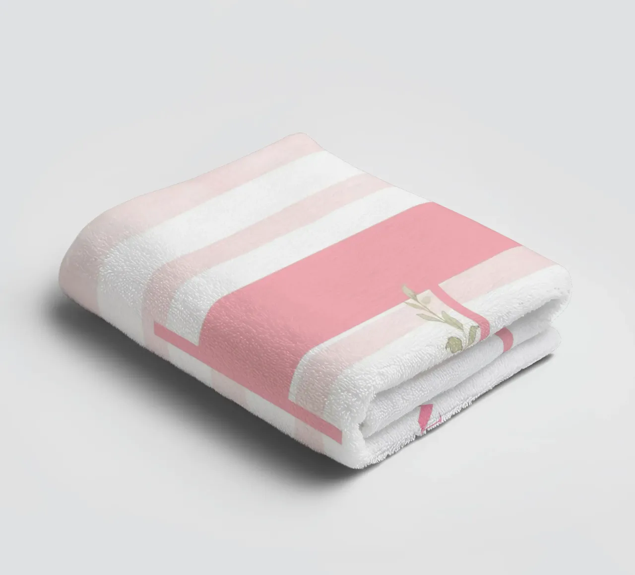 Letter P, Personalized Name Print, Personalized initial towel by The Custom Letter