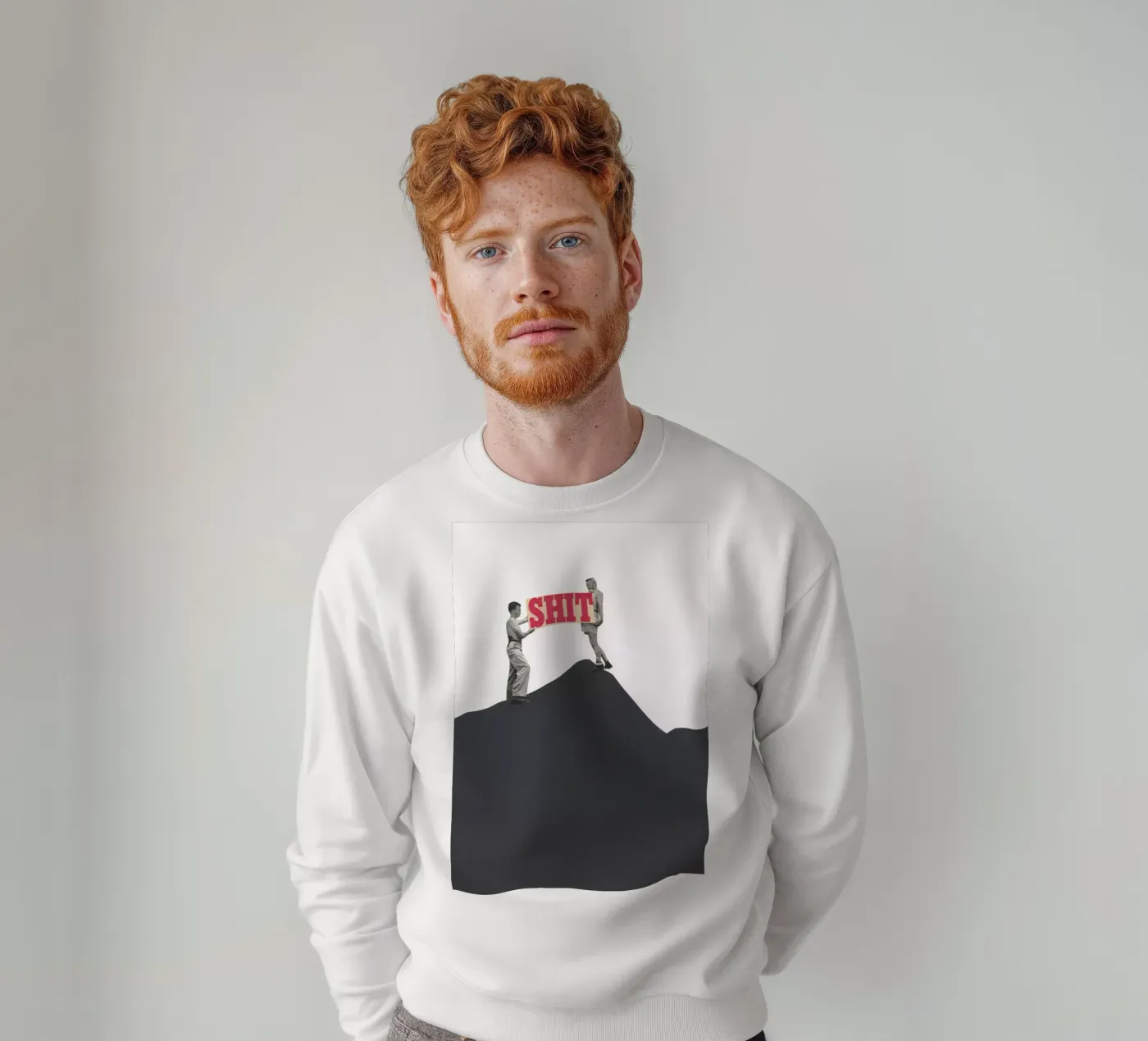 SOS felpa da Cassia Beck Collage