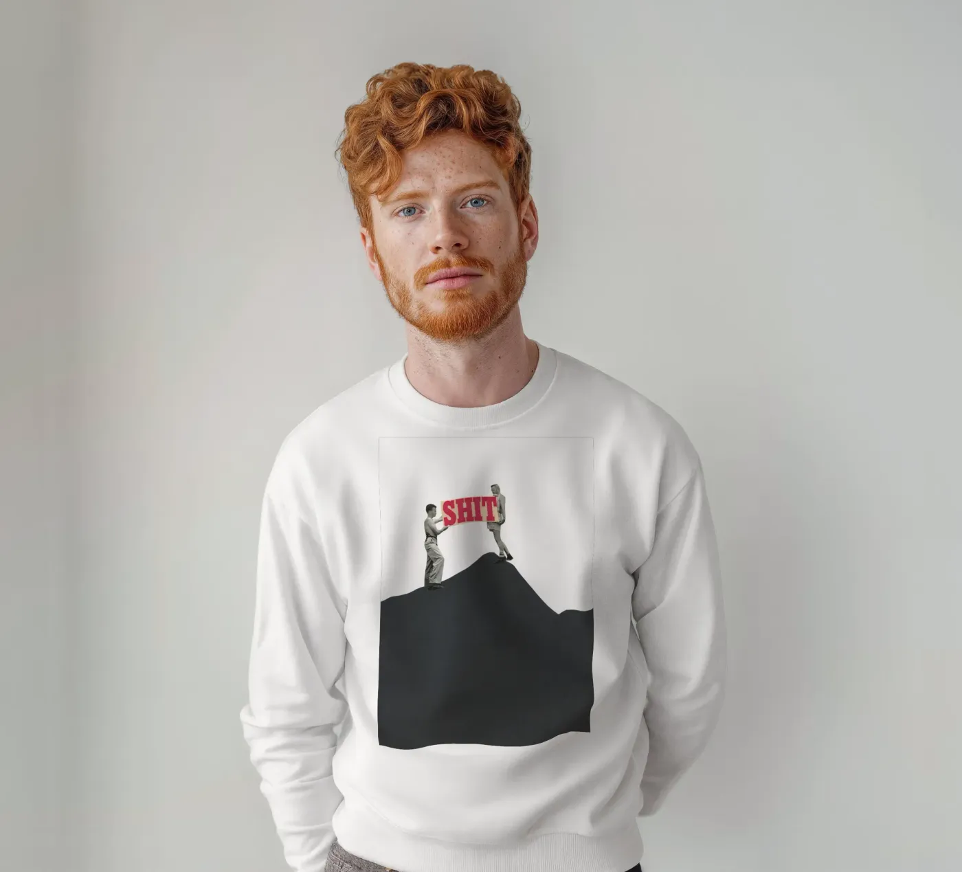 SOS felpa da Cassia Beck Collage