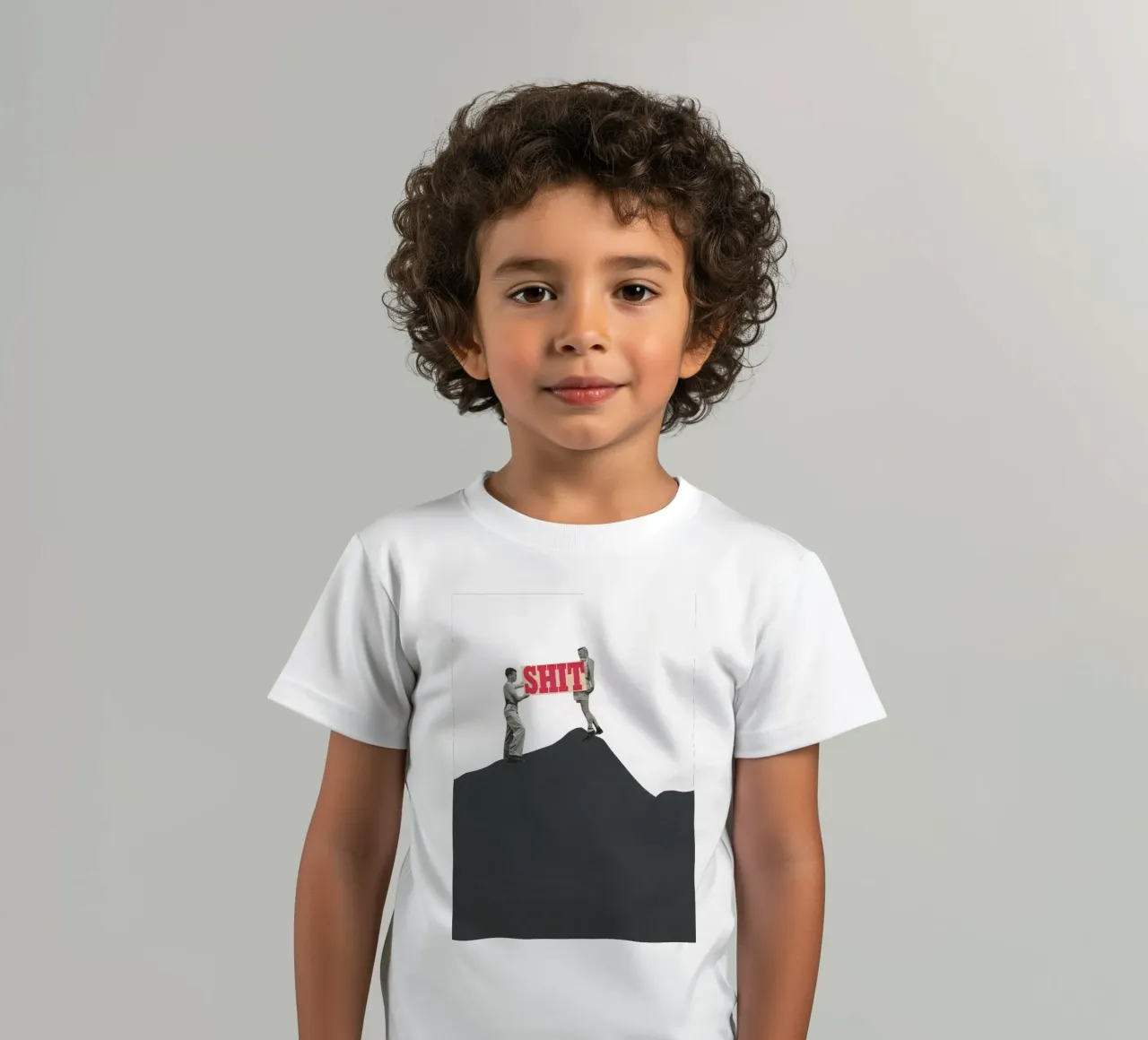 SOS t-shirt bambini da Cassia Beck Collage