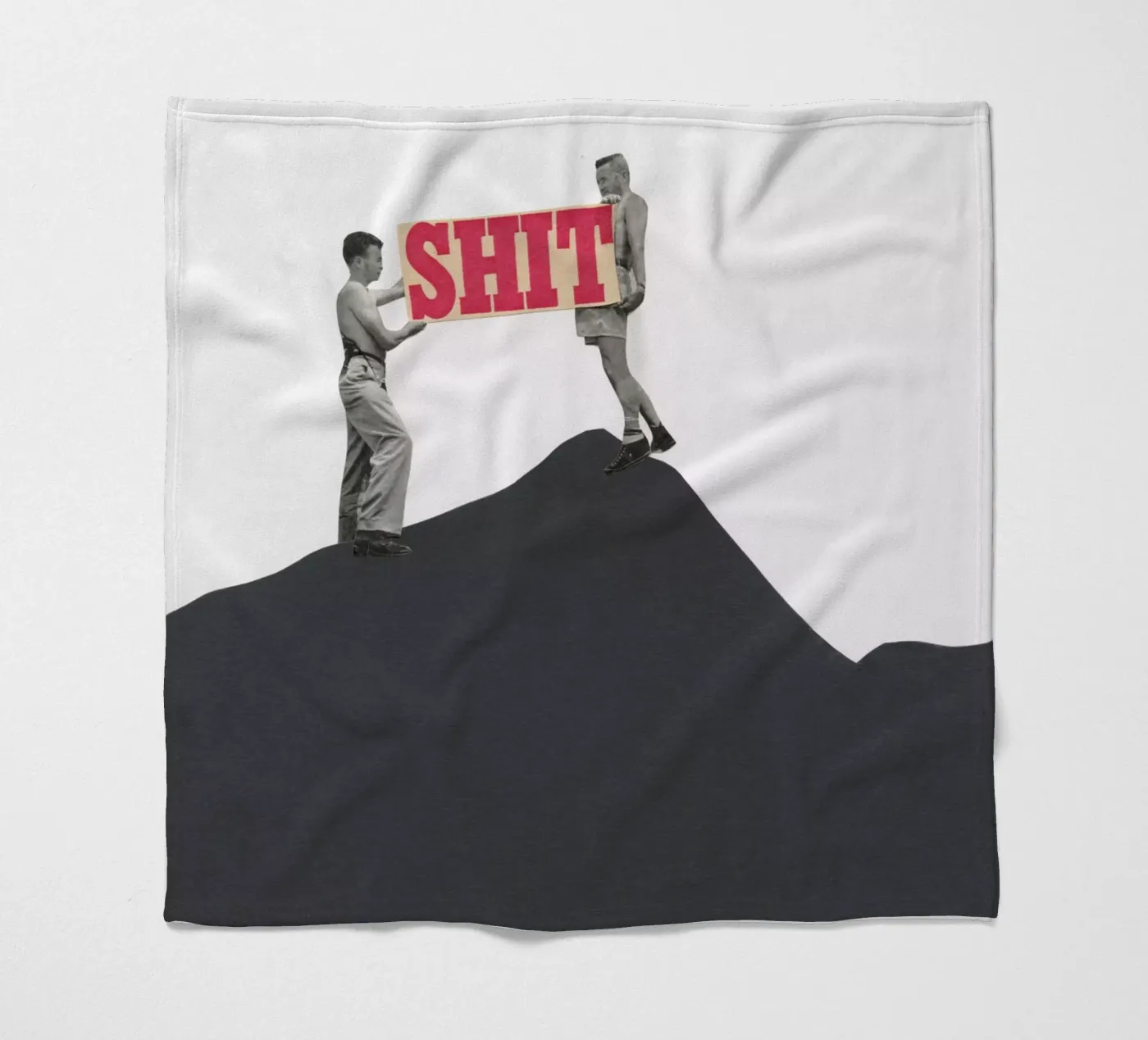 SOS Fleecedecke von Cassia Beck Collage