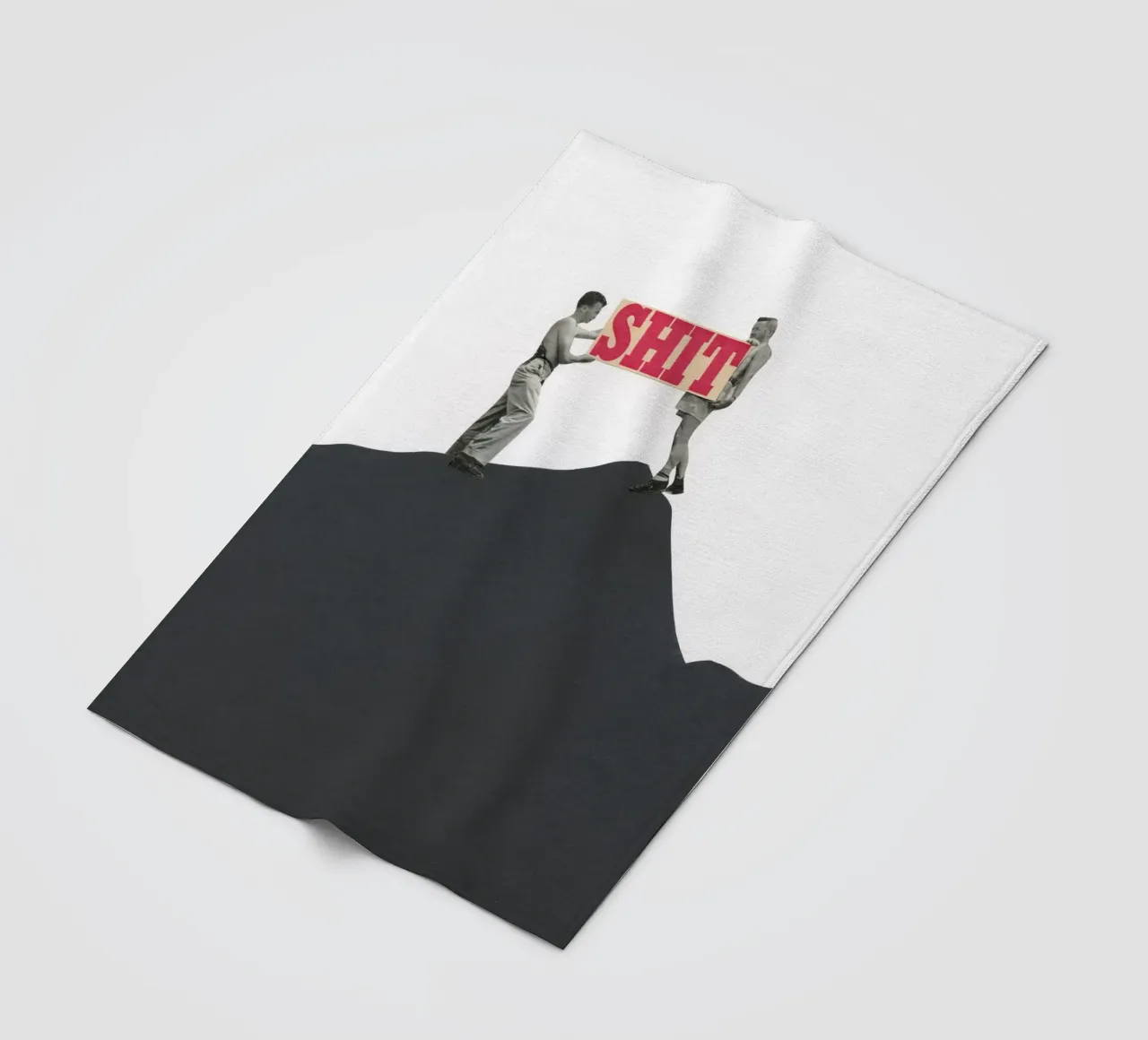 SOS Fleecedecke von Cassia Beck Collage