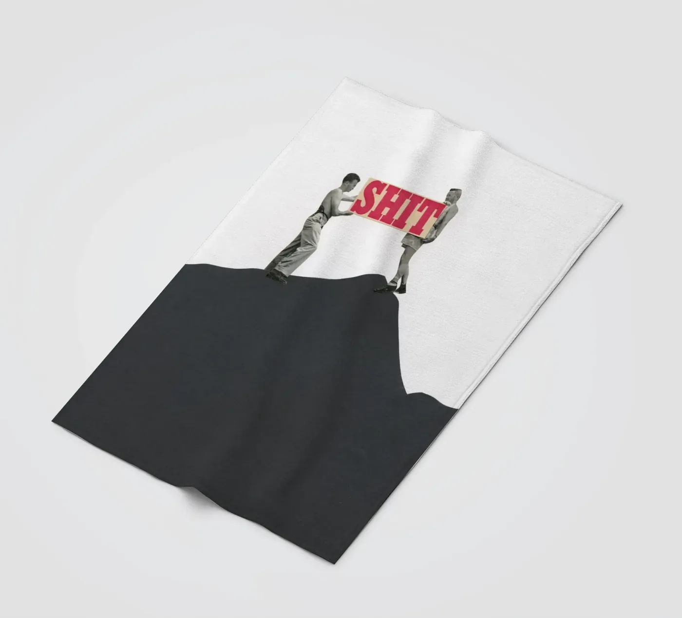 SOS Fleecedecke von Cassia Beck Collage