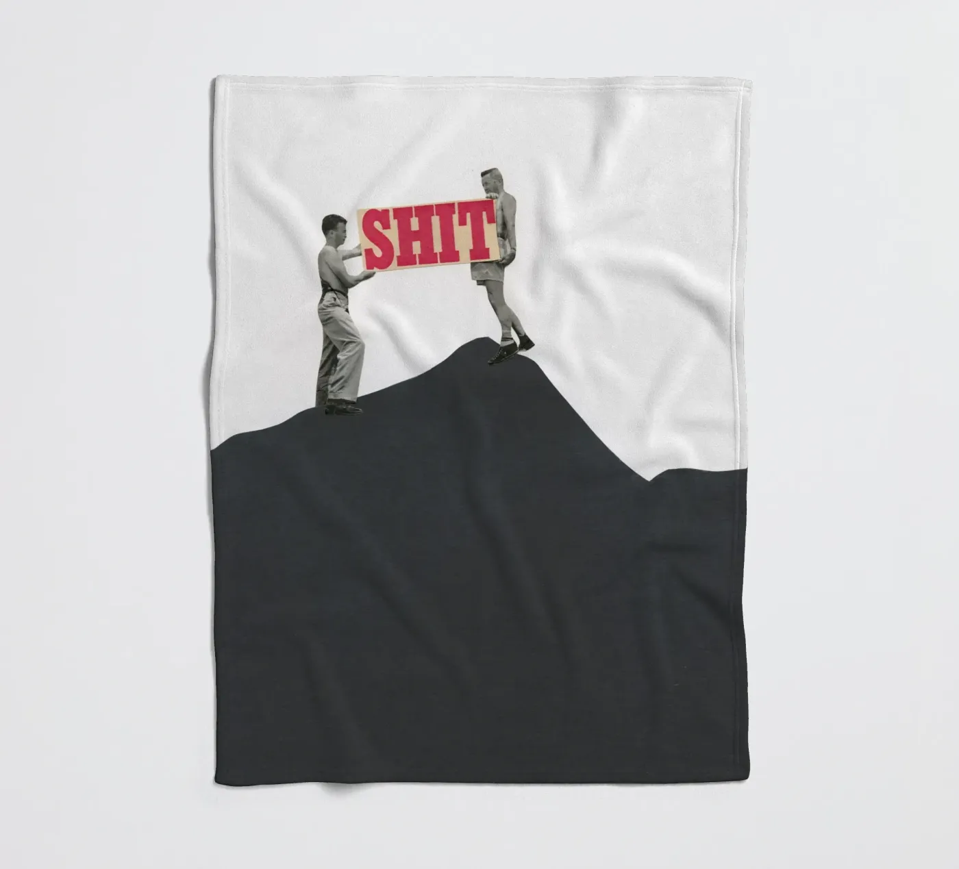 SOS Fleecedecke von Cassia Beck Collage