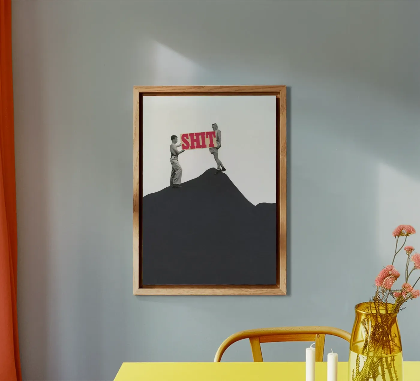 SOS forex plate by Cassia Beck Collage