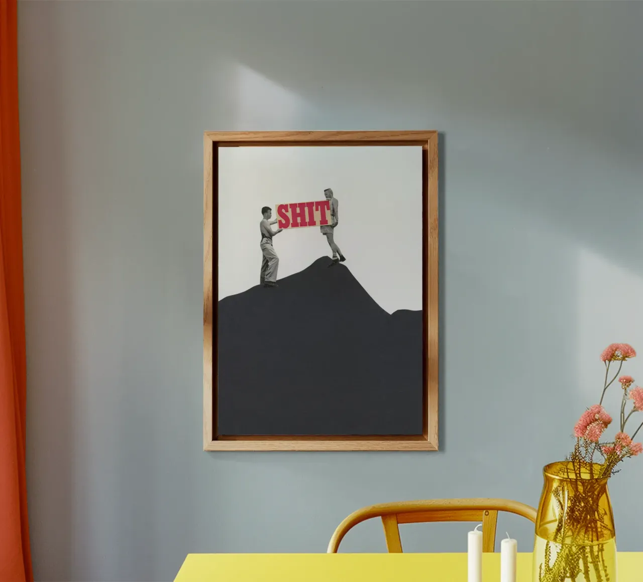 SOS alluminio dibond da Cassia Beck Collage