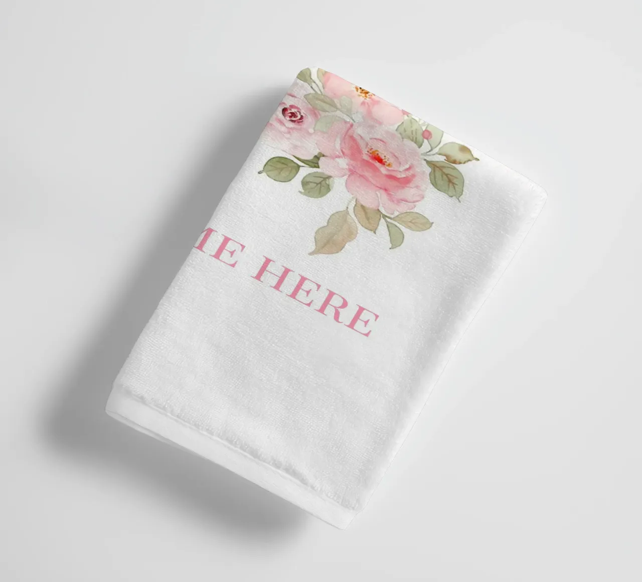 Letter T, Personalized Name Print, Personalized initial towel by The Custom Letter