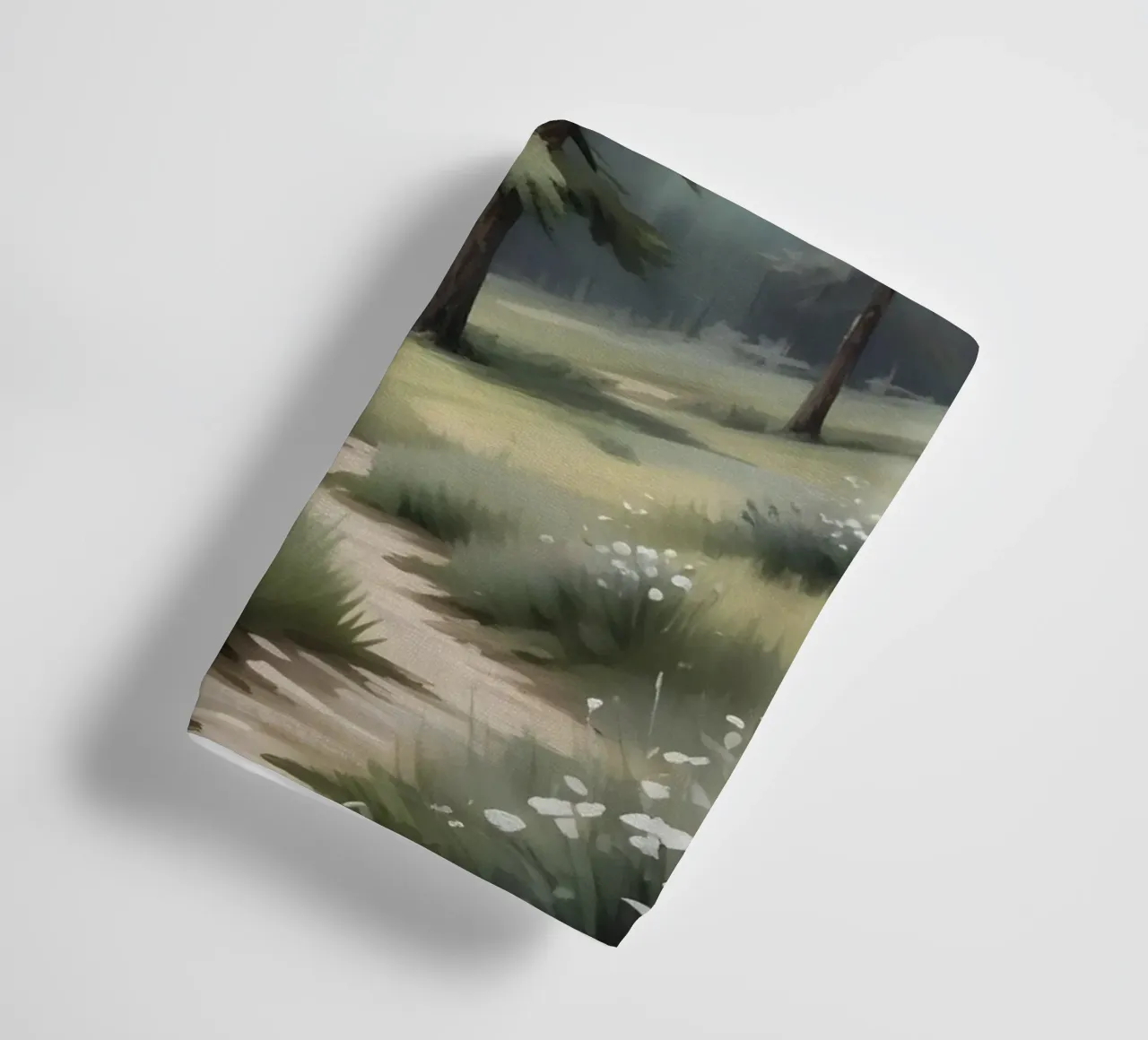 Whispering Pines – Path Through the Forest towel by Graceful Desine