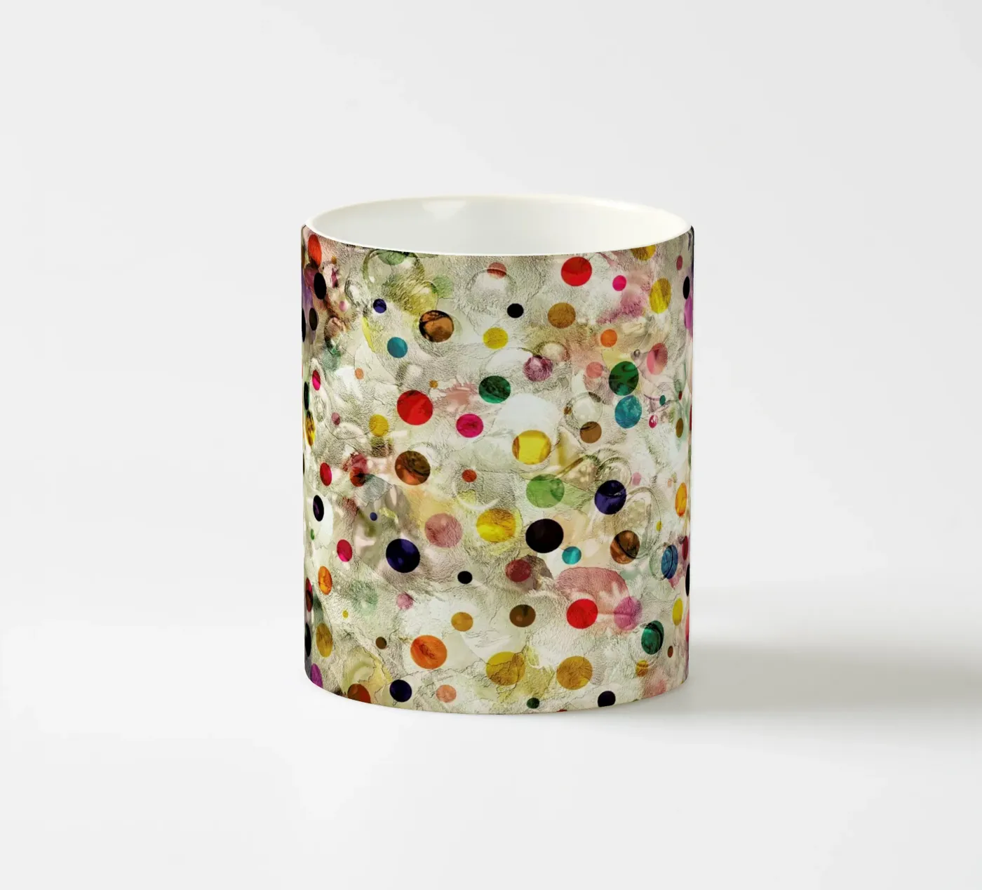 Bubbles N Candy ceramic mug by In Full Color
