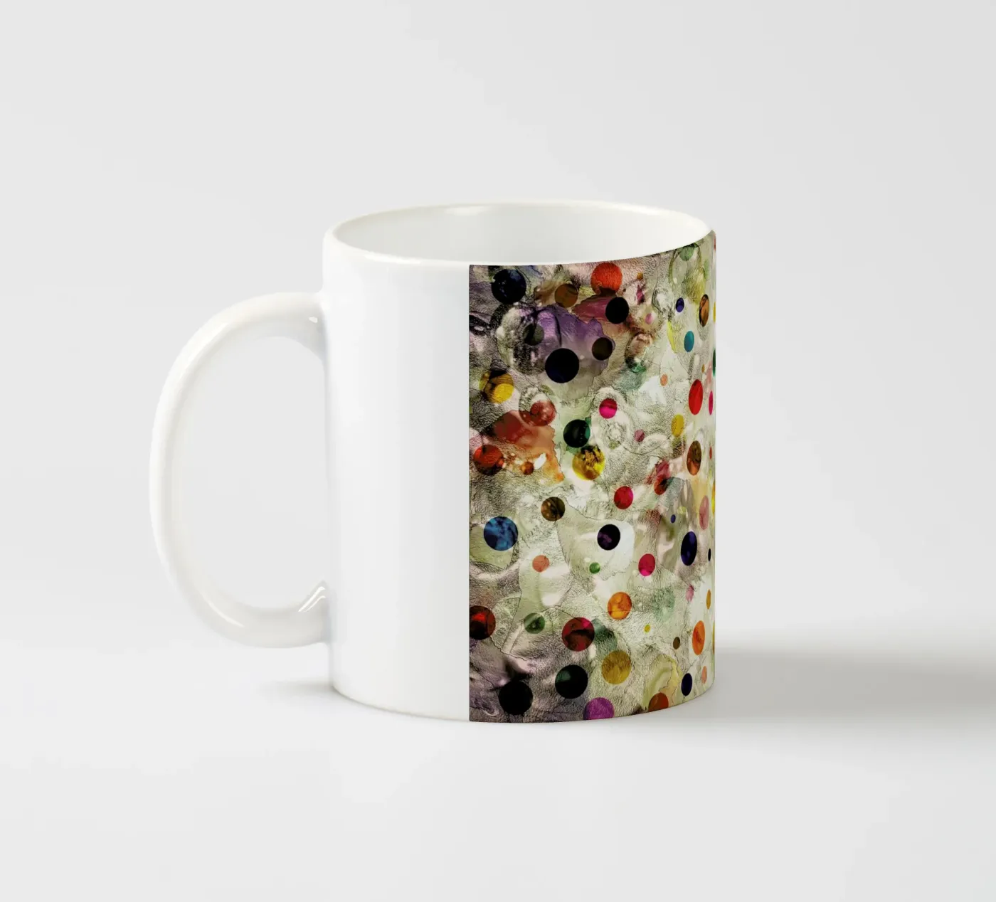 Bubbles N Candy ceramic mug by In Full Color